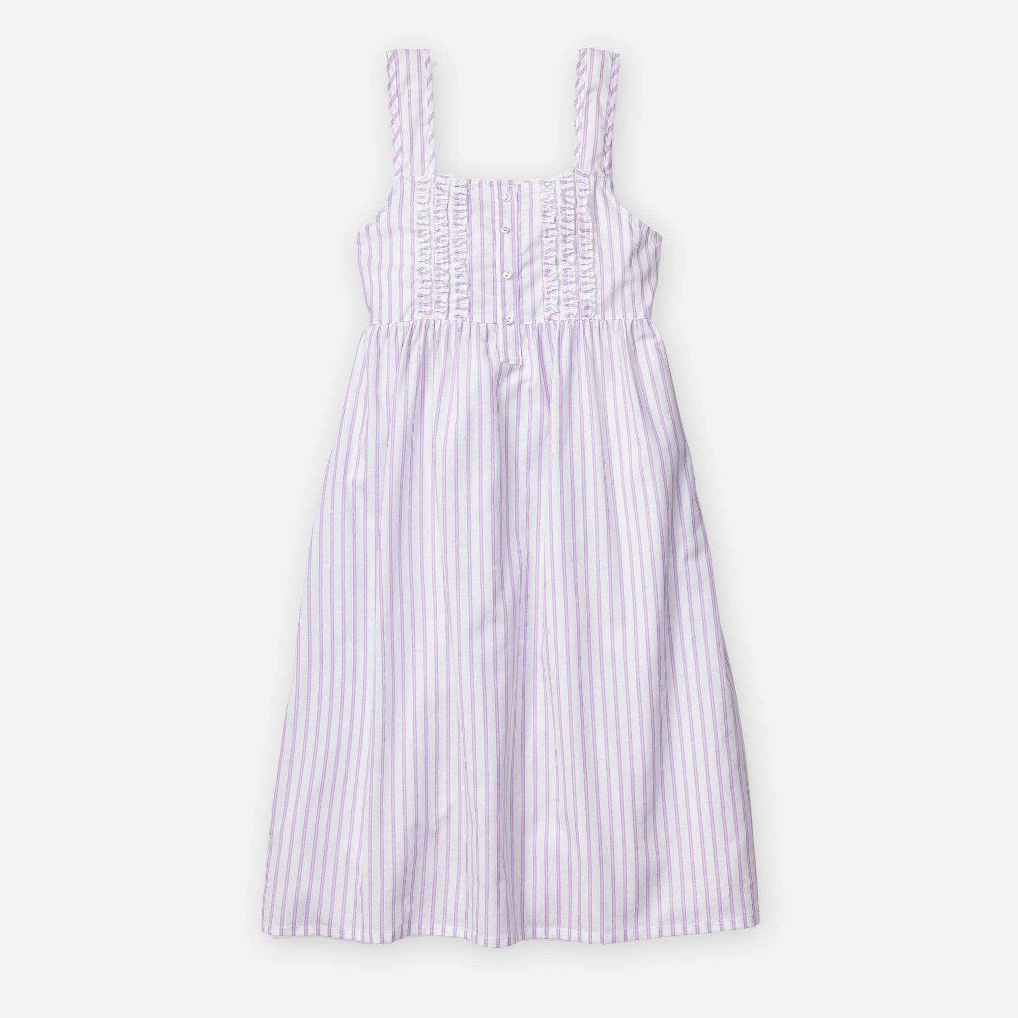 Petite Plume™ women's Charlotte nightgown in french ticking