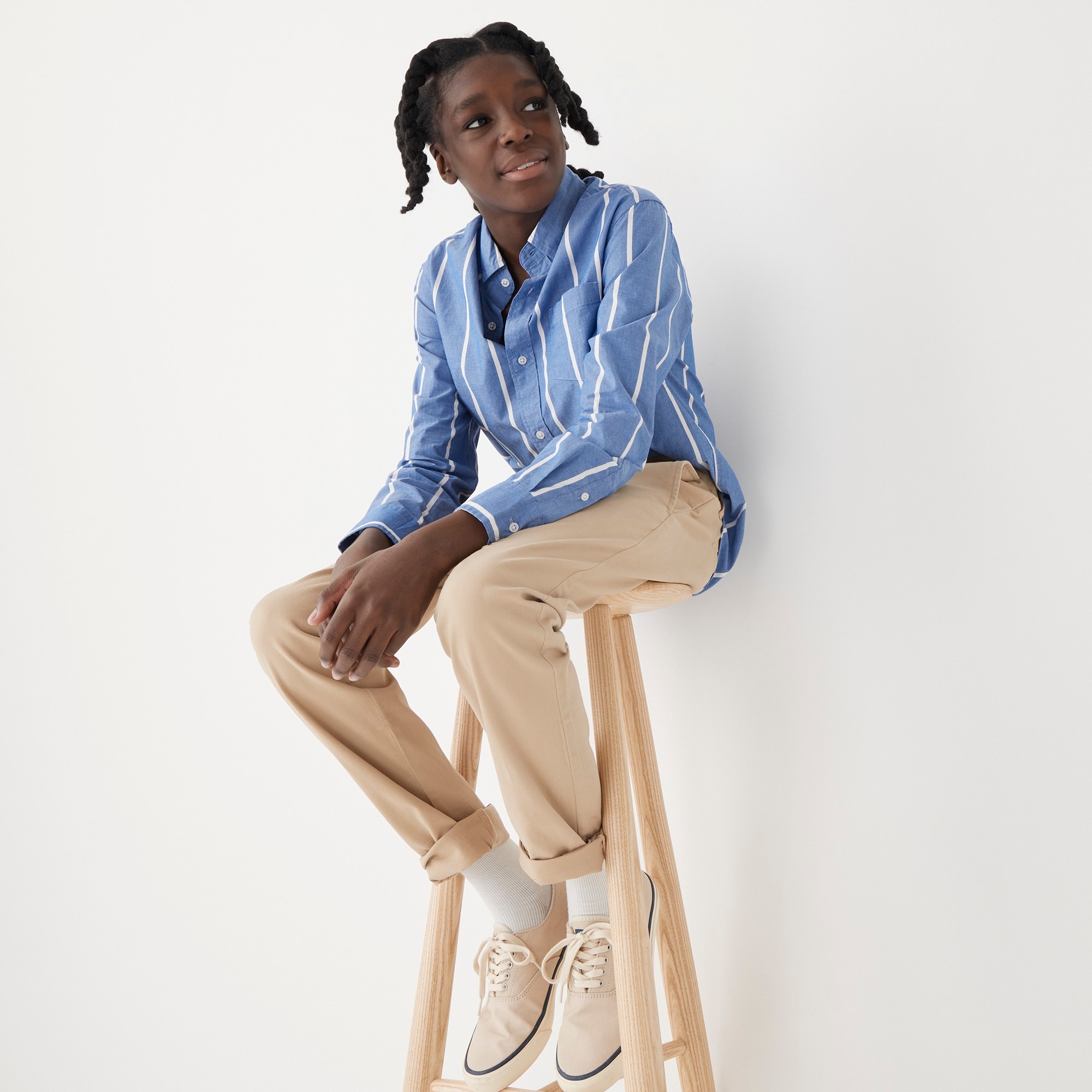Boys' stretch chino pant