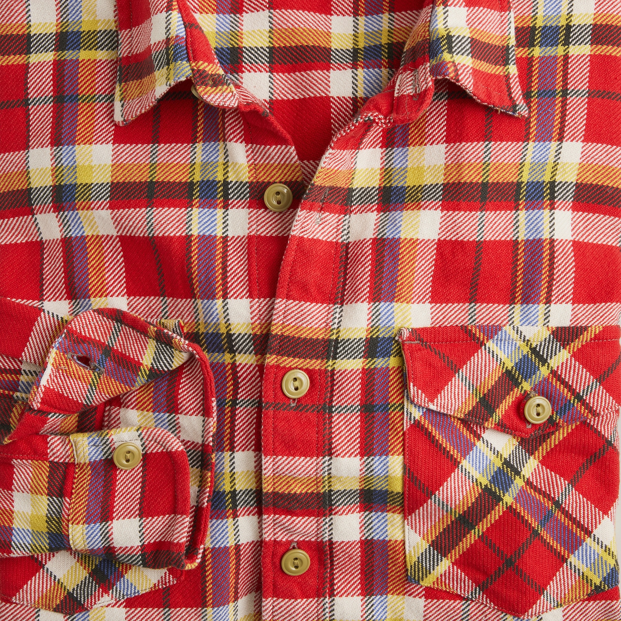 Wallace & Barnes cotton twill workshirt