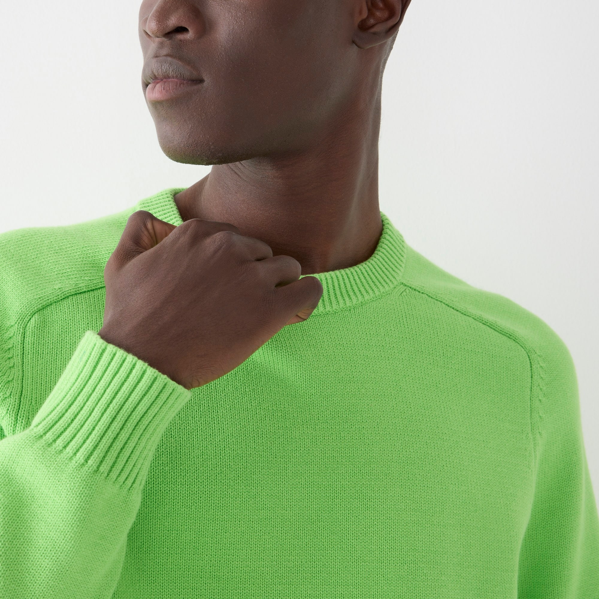 Heritage cotton crewneck sweater