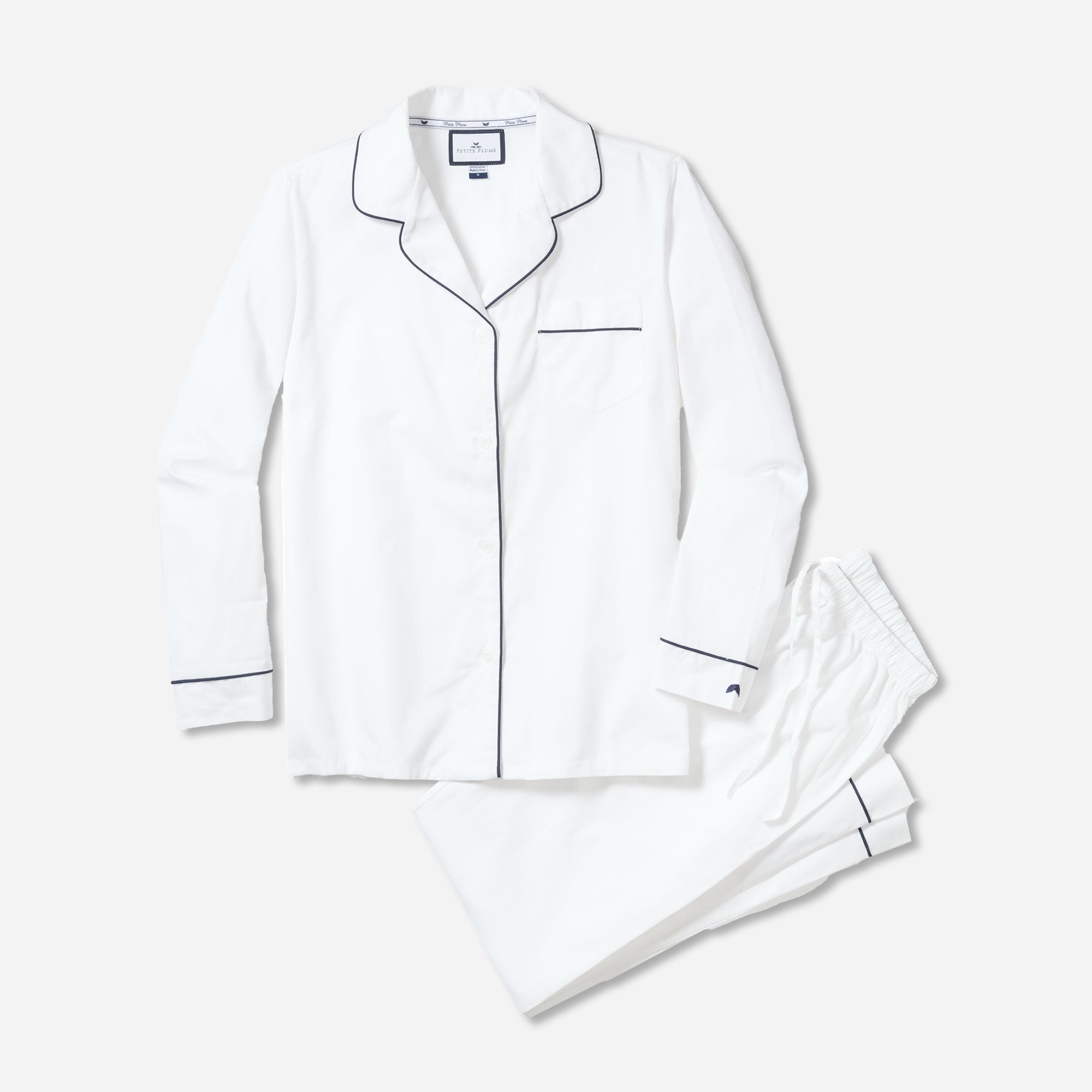 Petite Plume™ men's classic pajama set