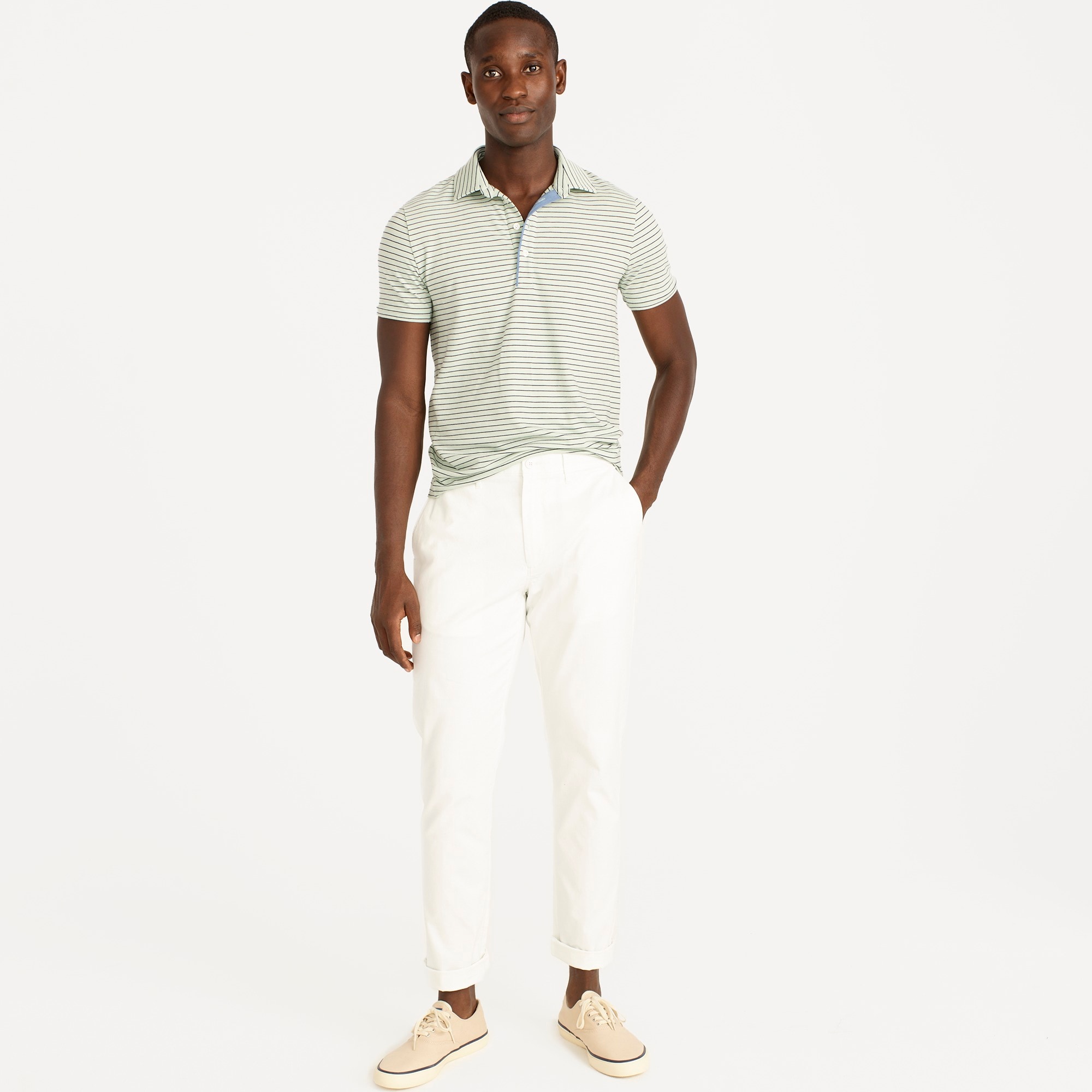 1040 Athletic Tapered-fit stretch chino pant