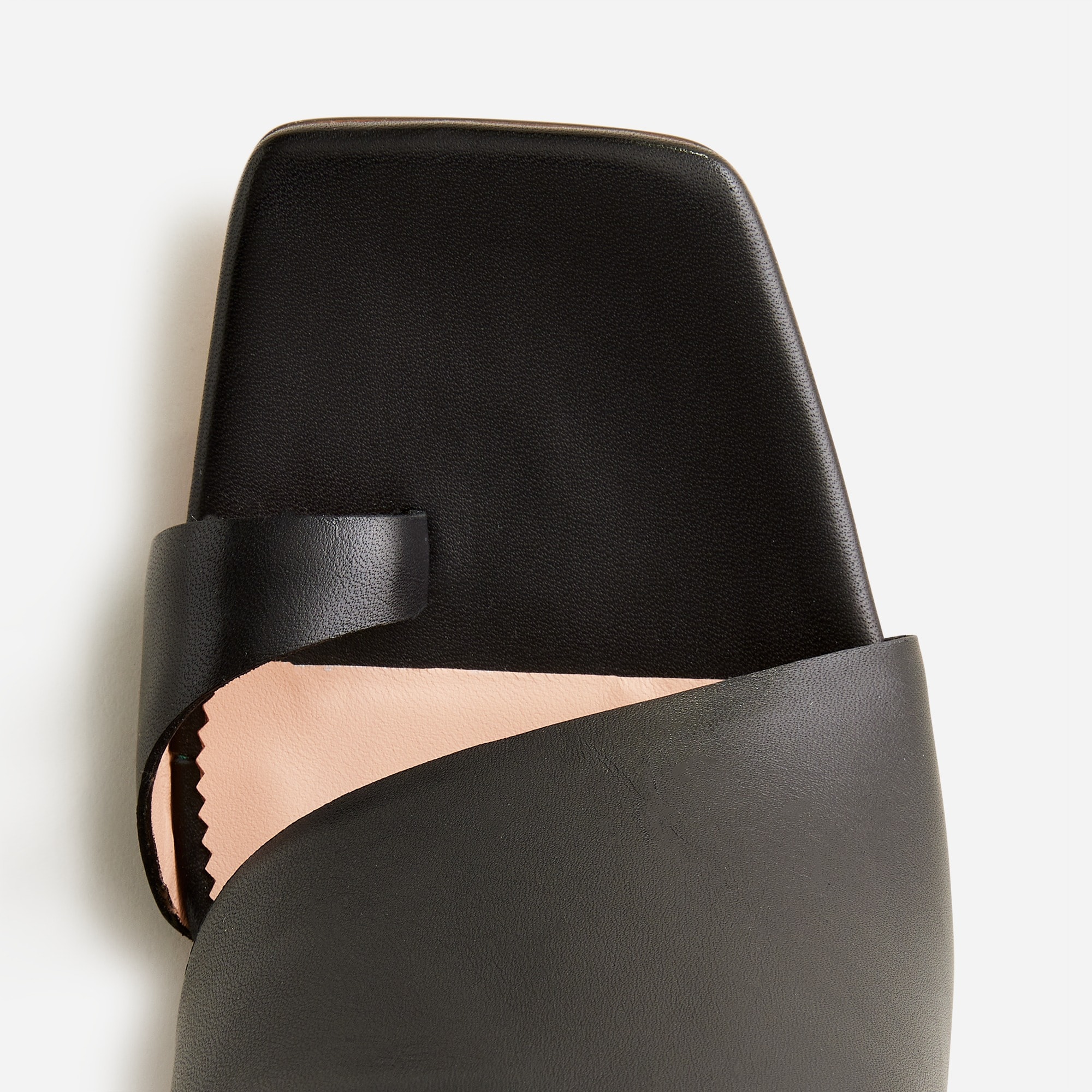 Ava toe-ring heels in leather
