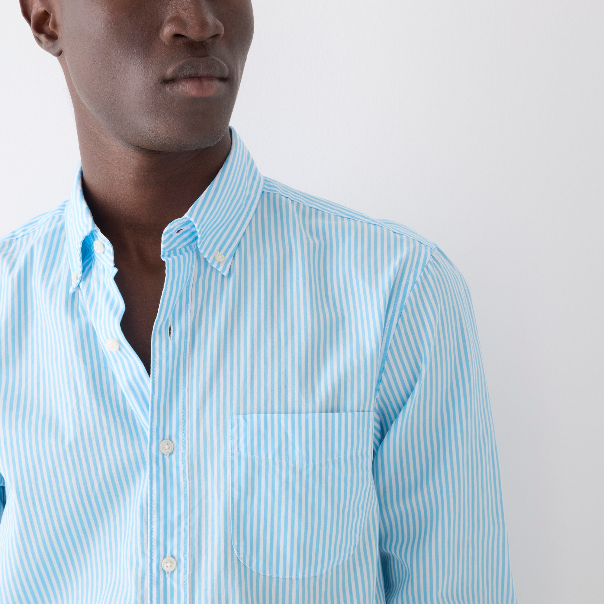 Secret Wash cotton poplin shirt