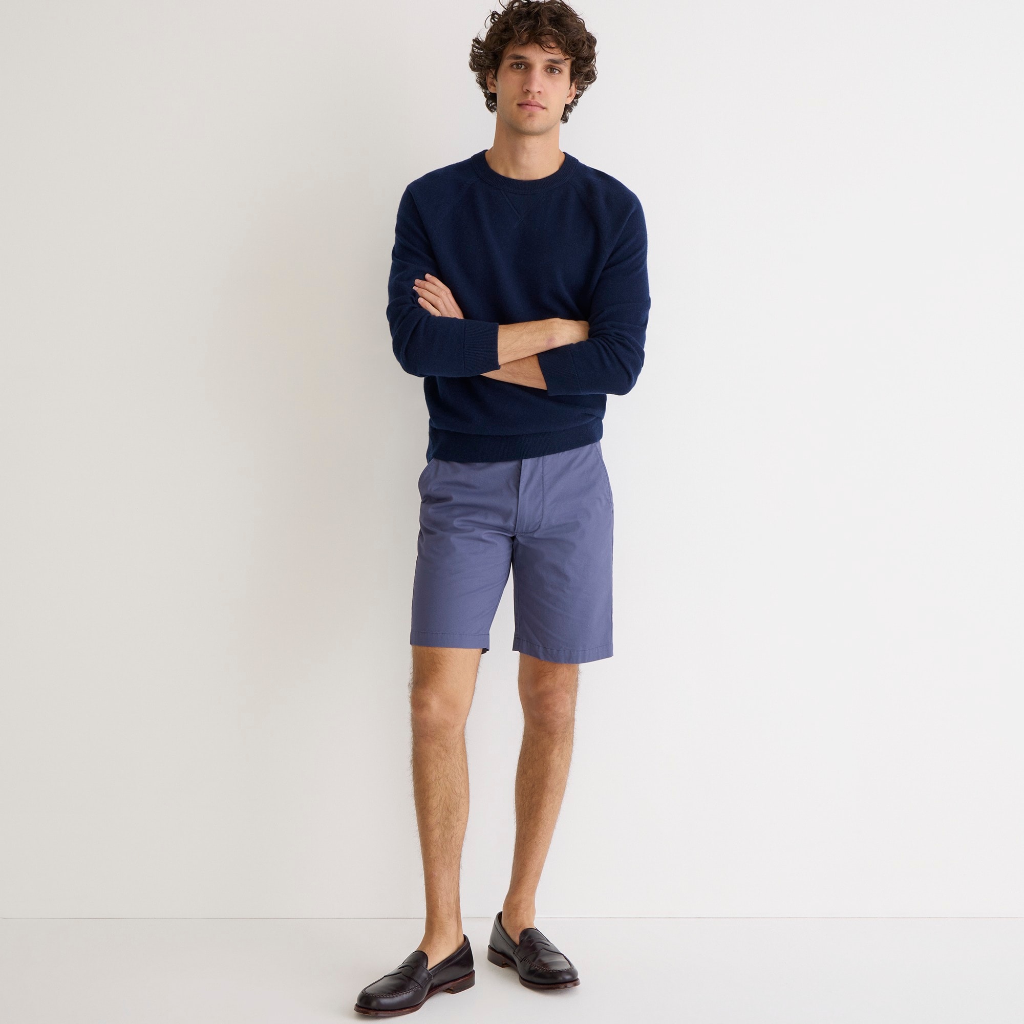 9" stretch chino short