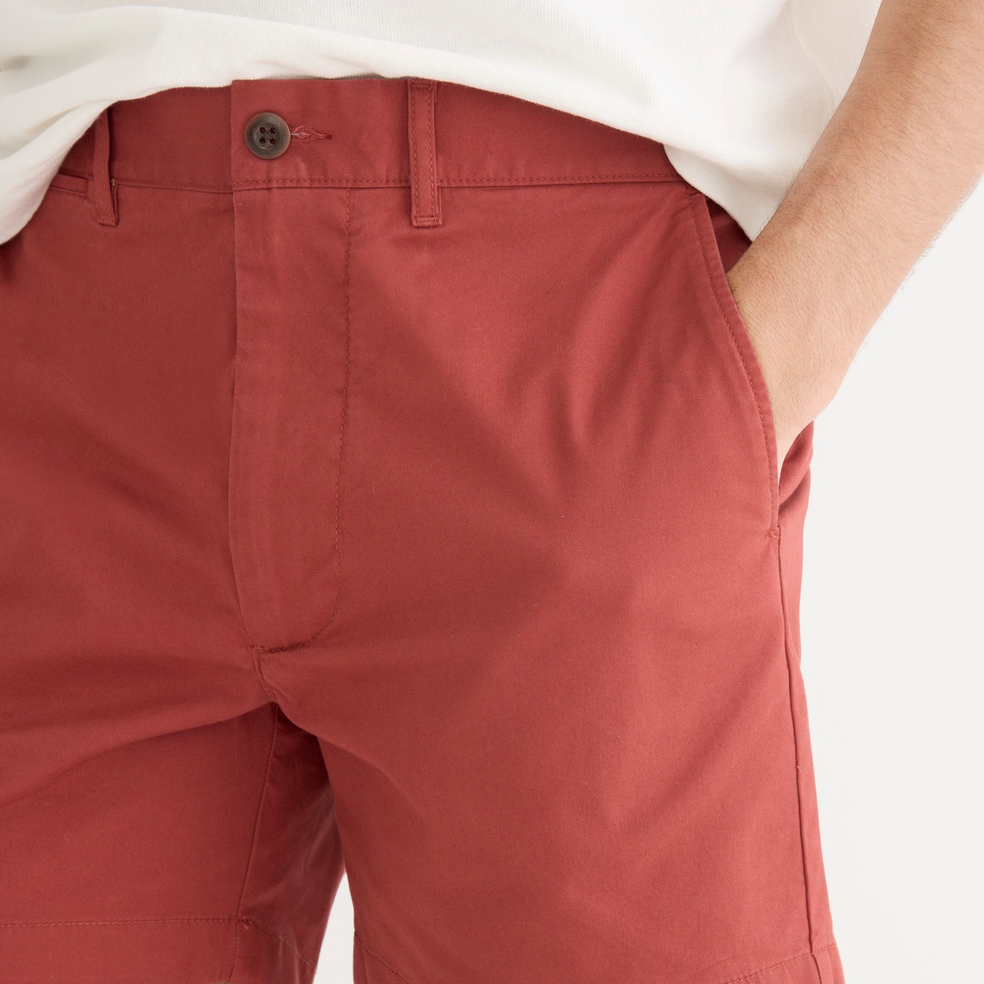 5" stretch chino short
