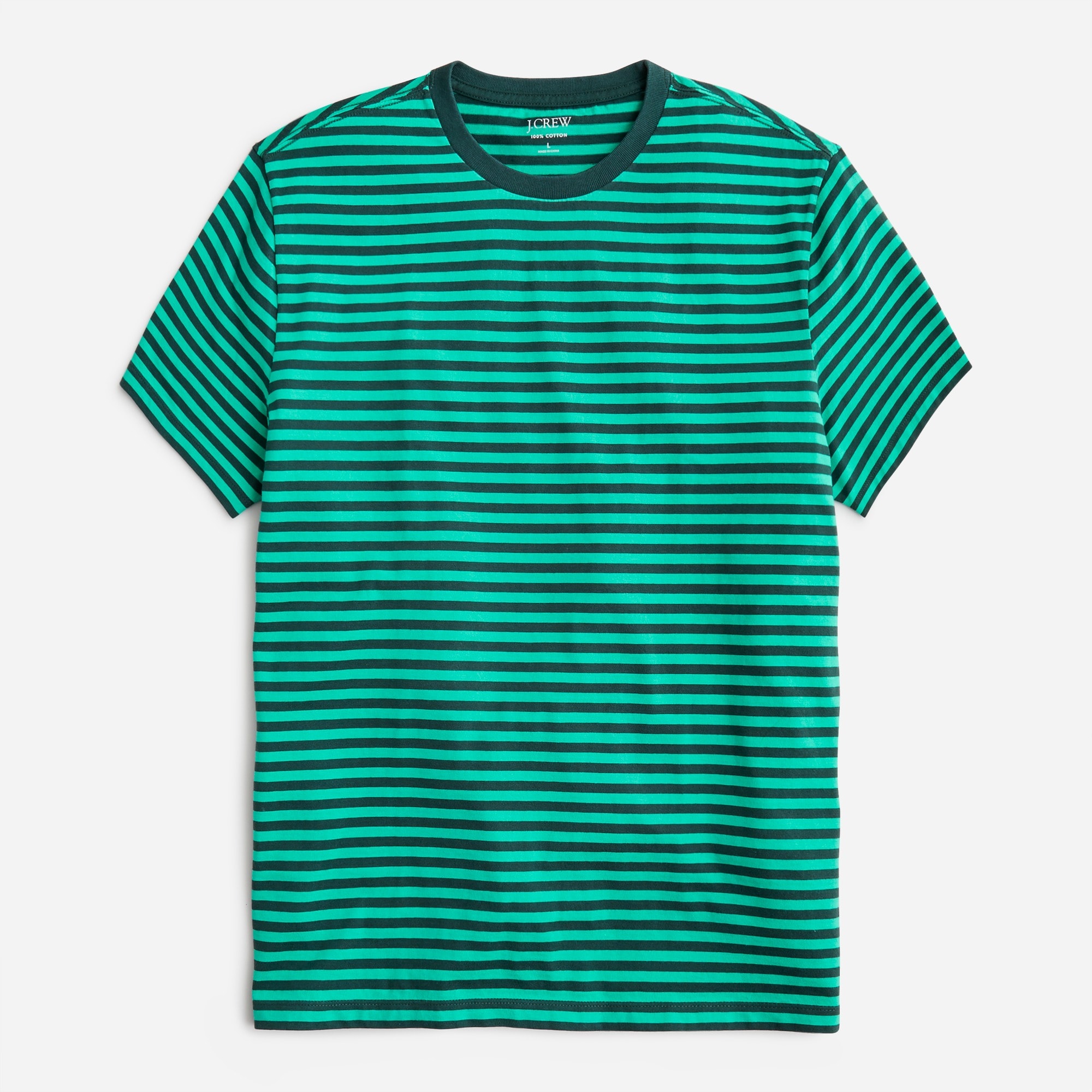 Cotton T-shirt in stripe