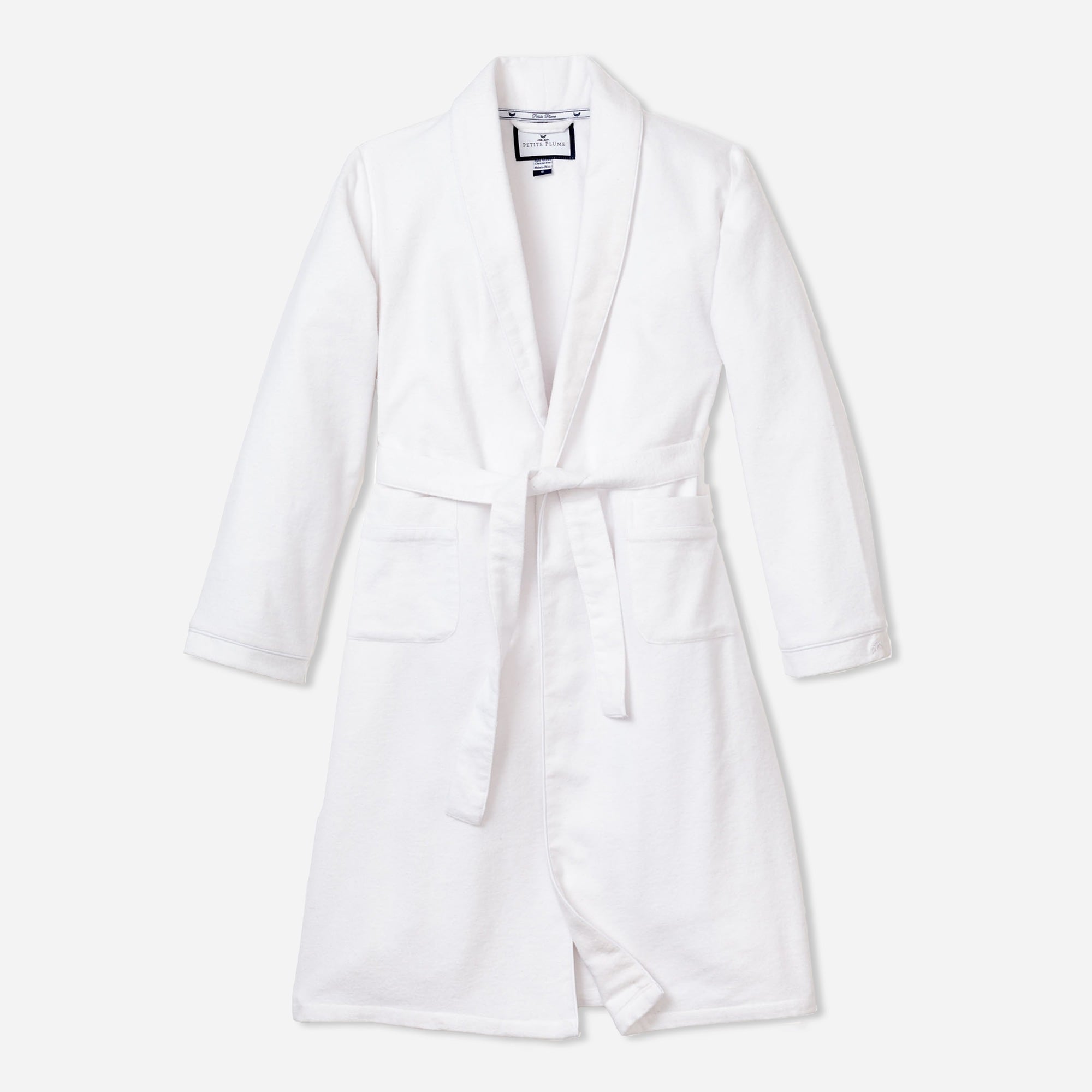 Petite Plume men's flannel robe