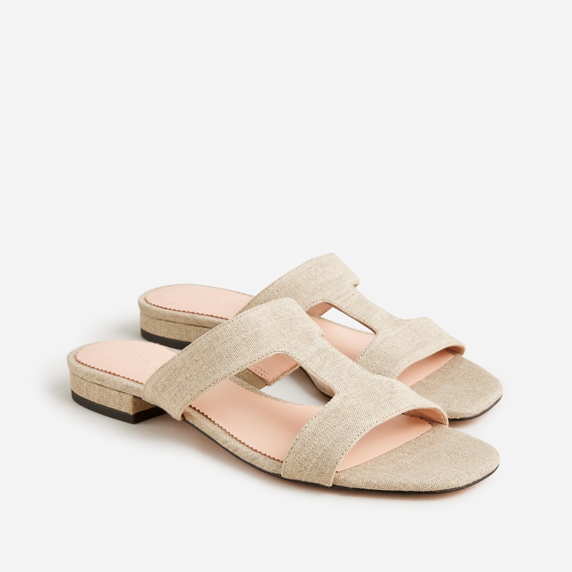 Hazel woven cutout sandals