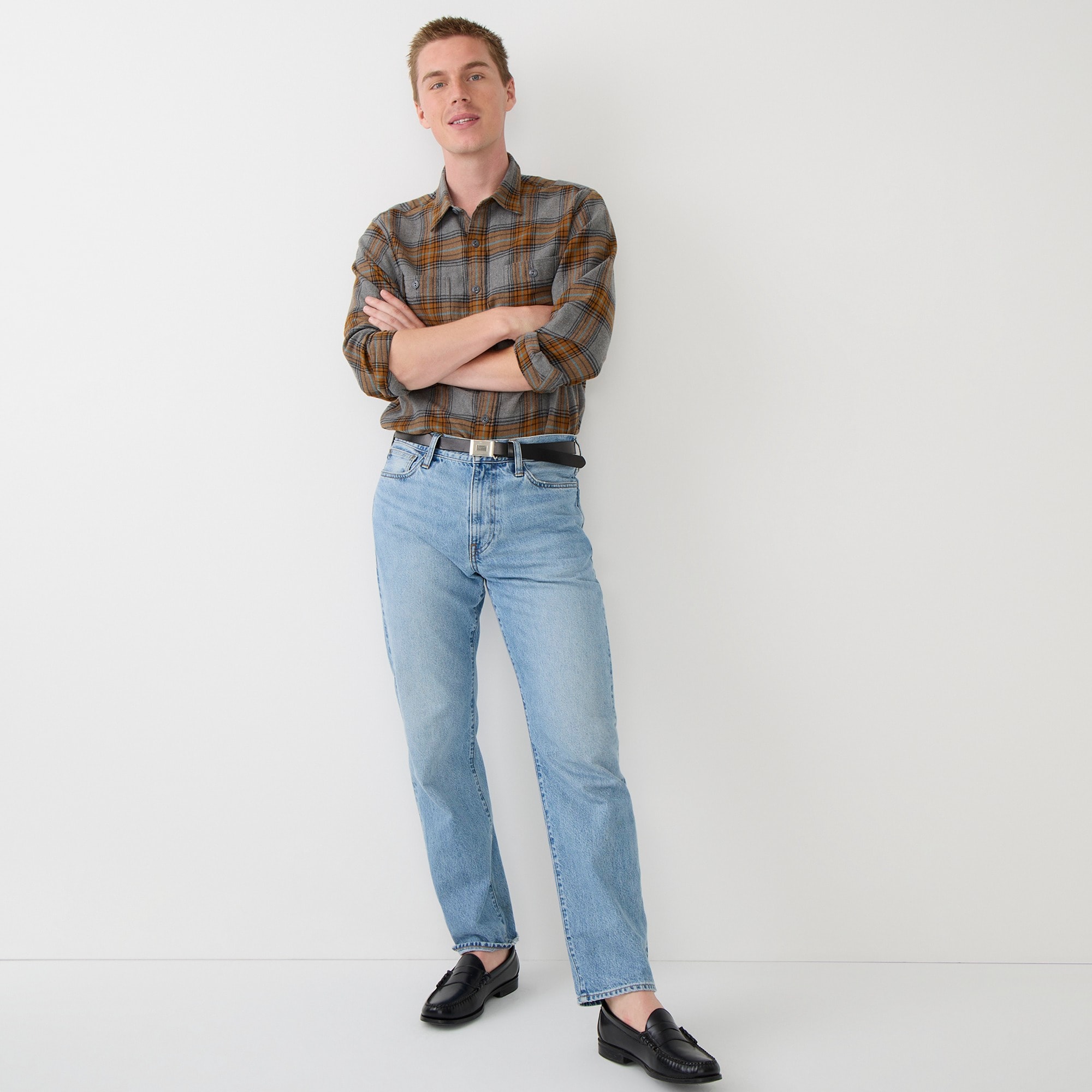 Classic Straight-fit jean in six-year wash