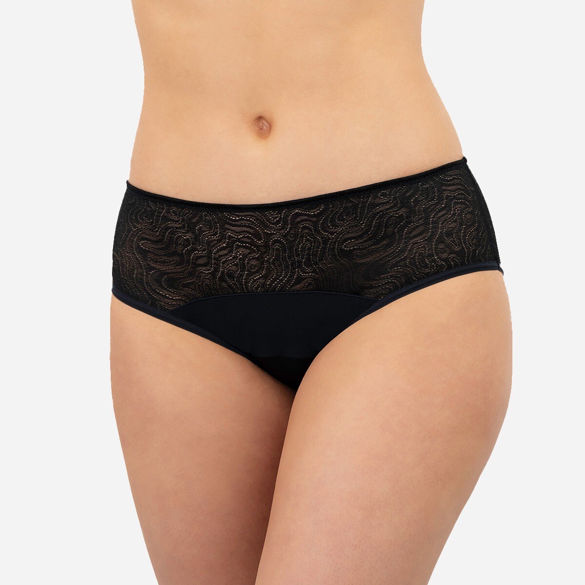 Saalt period and leakproof lace hipster