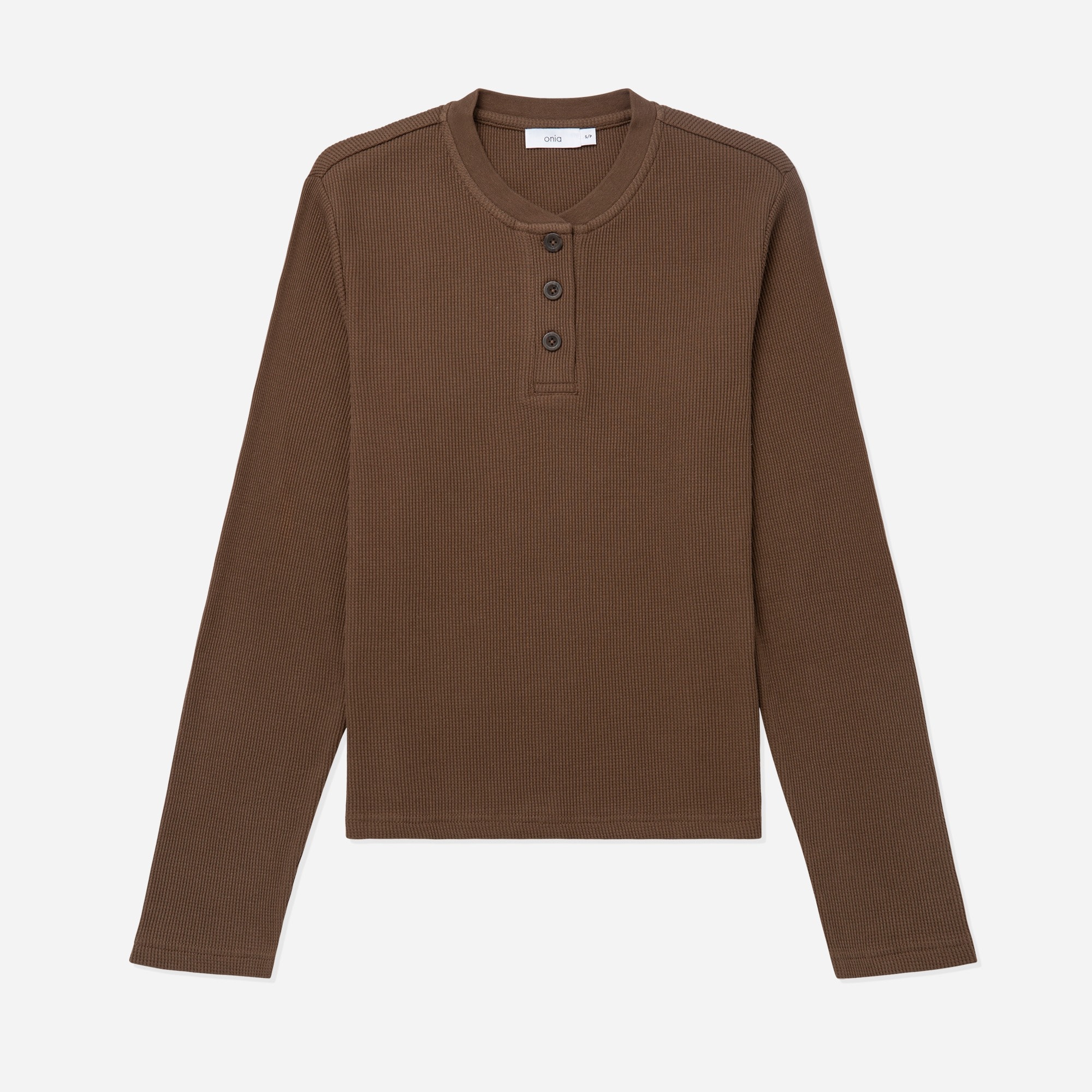 Onia waffle henley