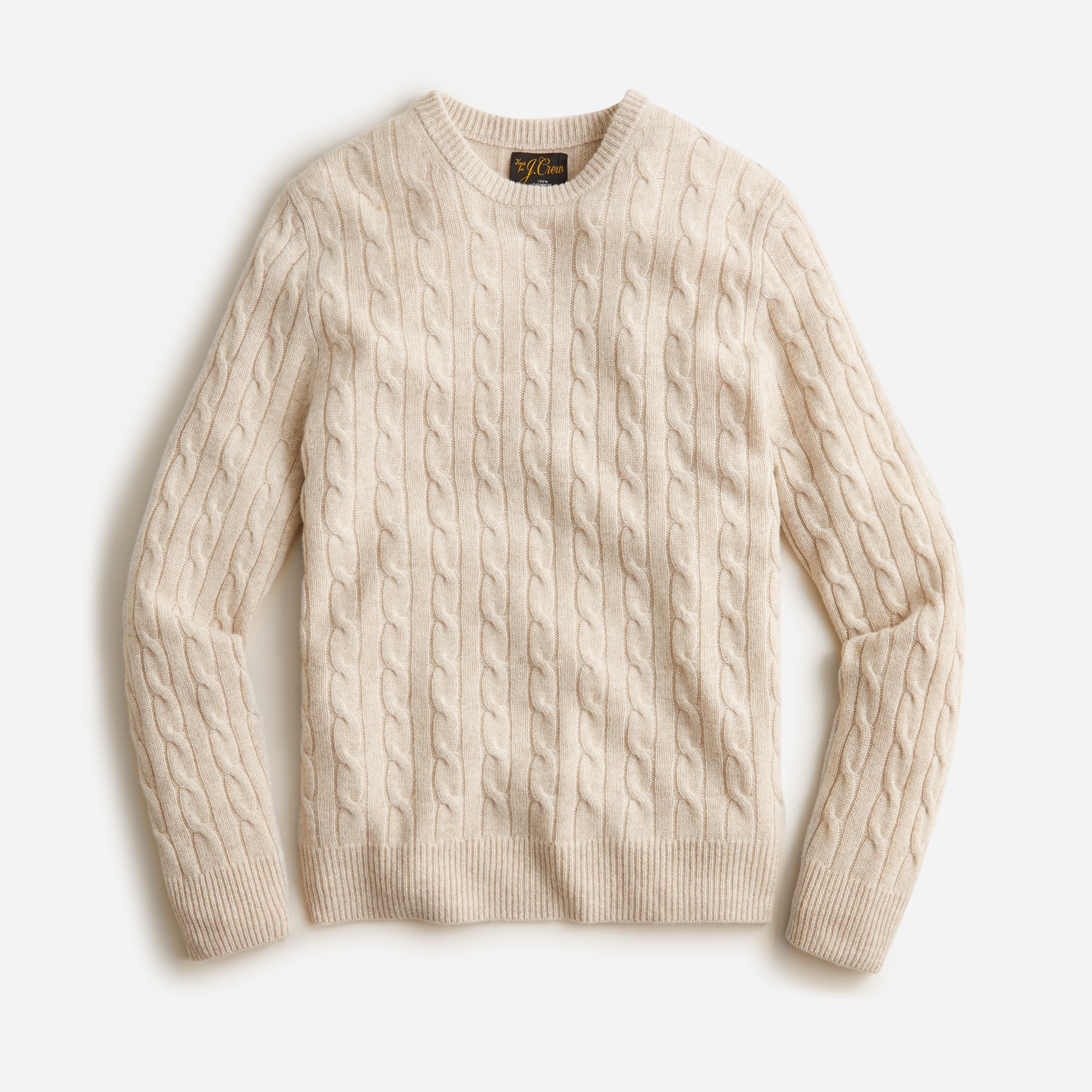 Cashmere cable-knit sweater