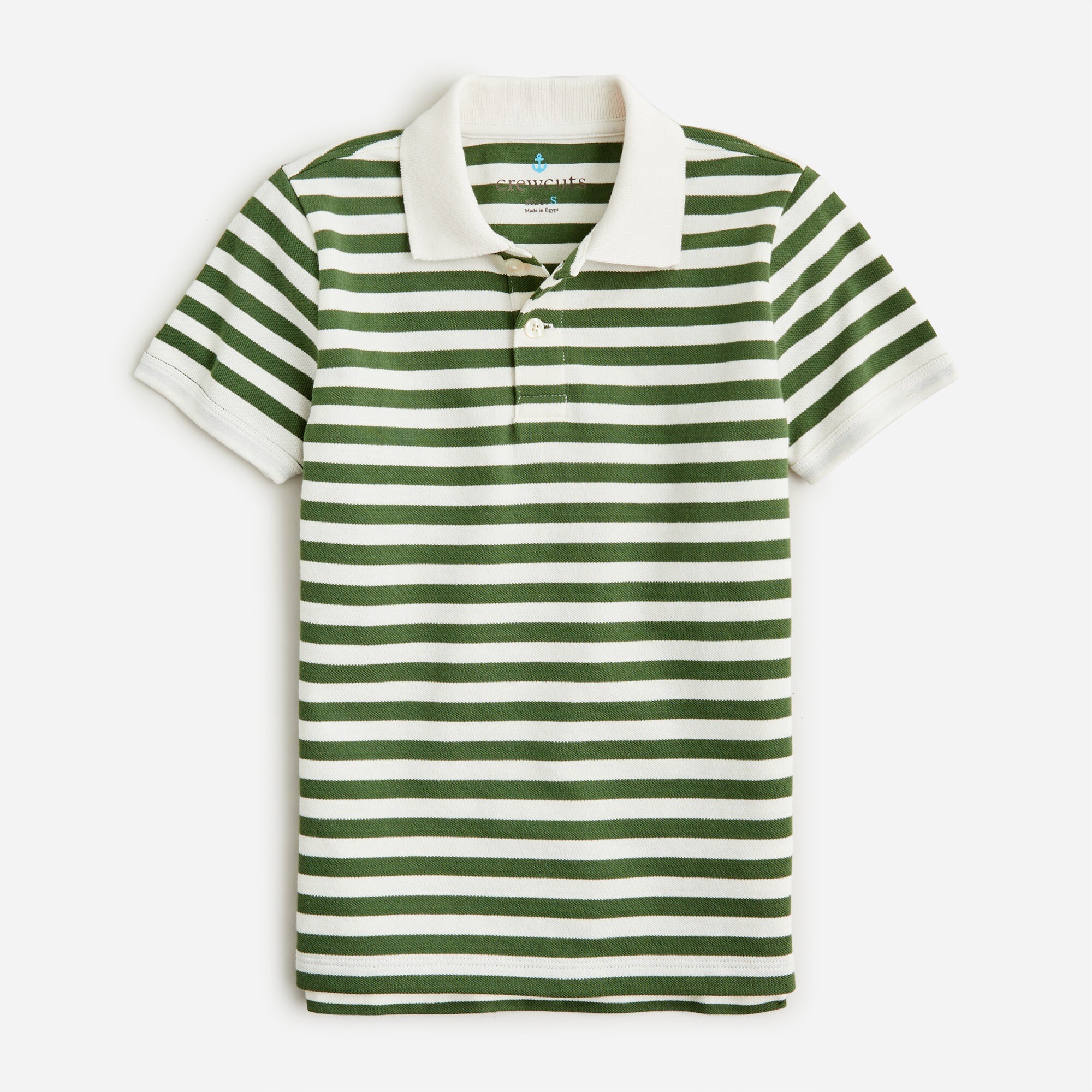 Kids' short-sleeve piqué polo shirt