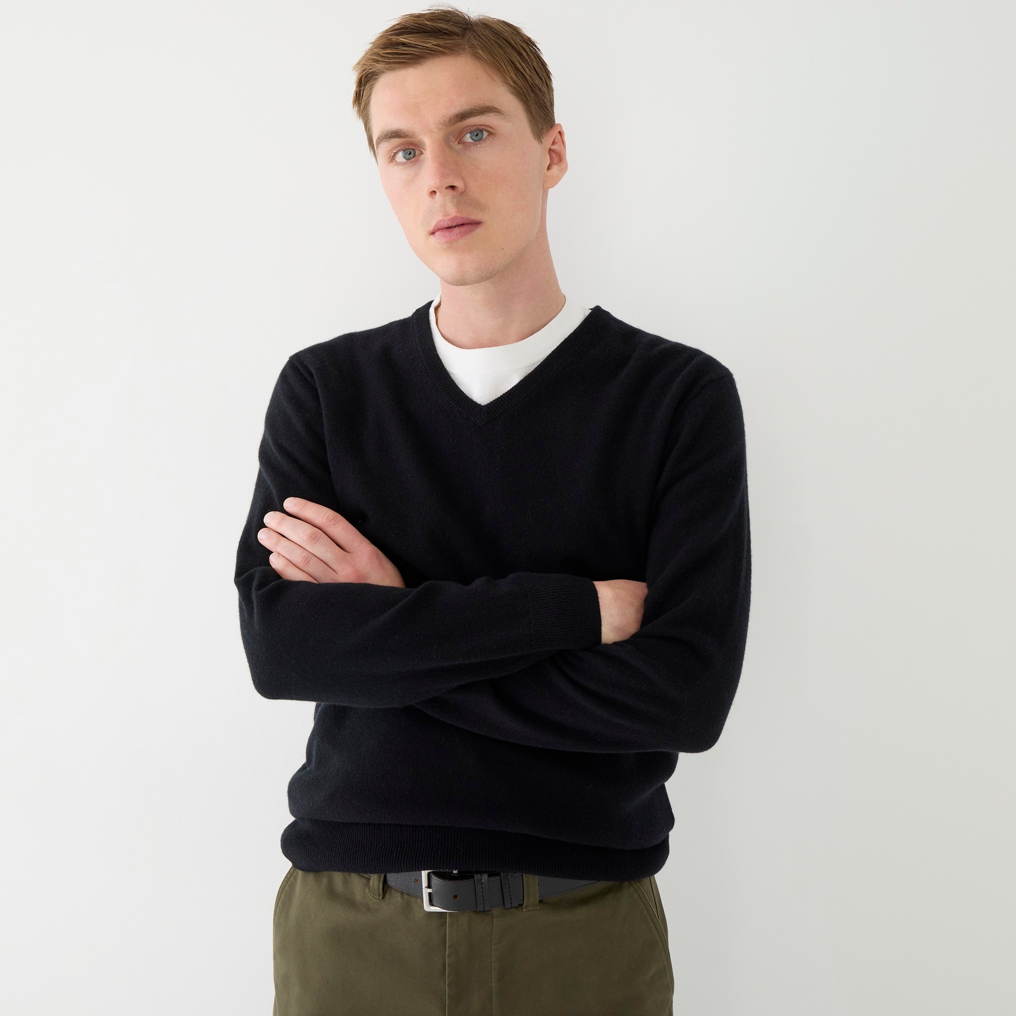 Cashmere V-neck sweater