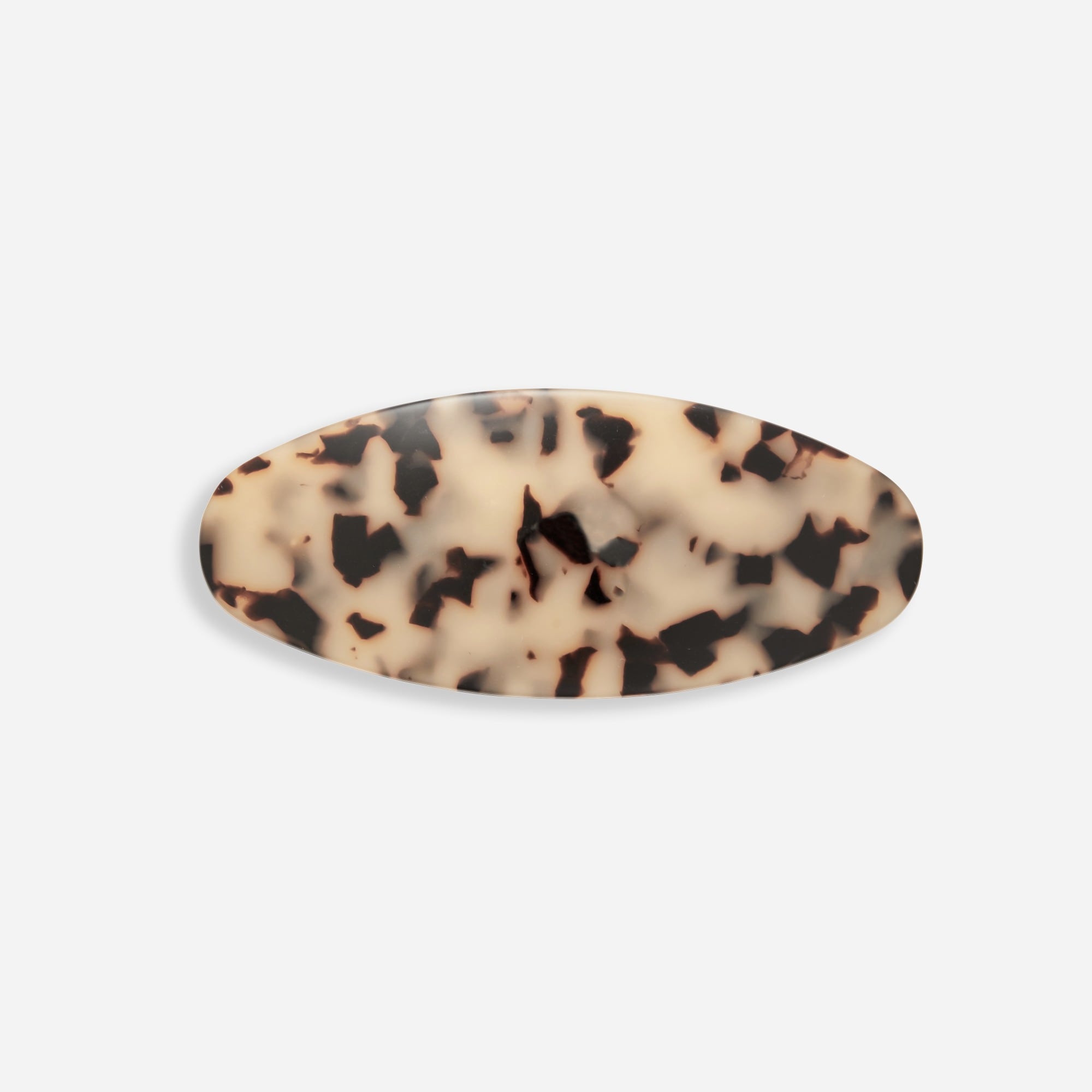 MACHETE jumbo oval clip in classic tortoise