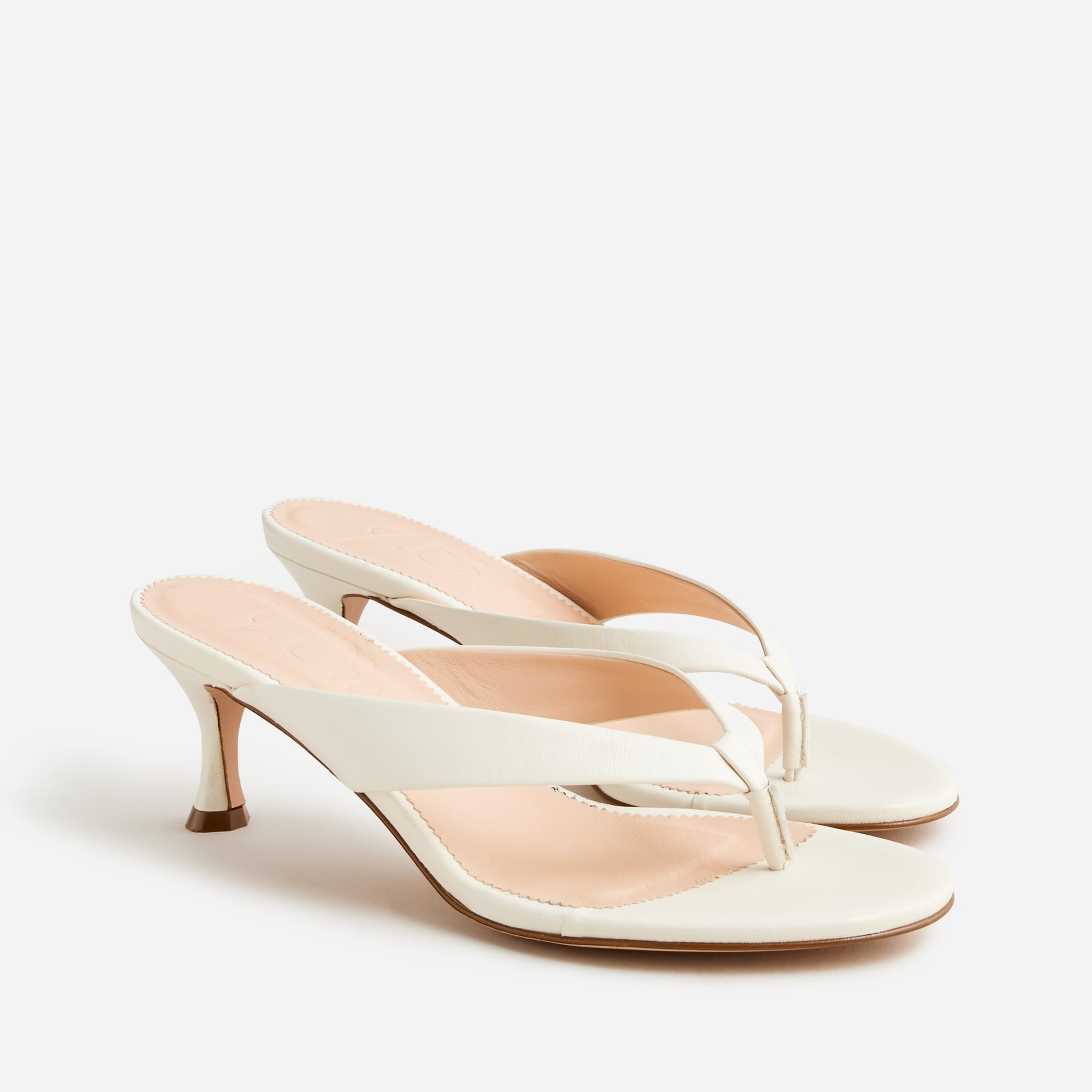 Violetta made-in-Italy thong sandals in leather