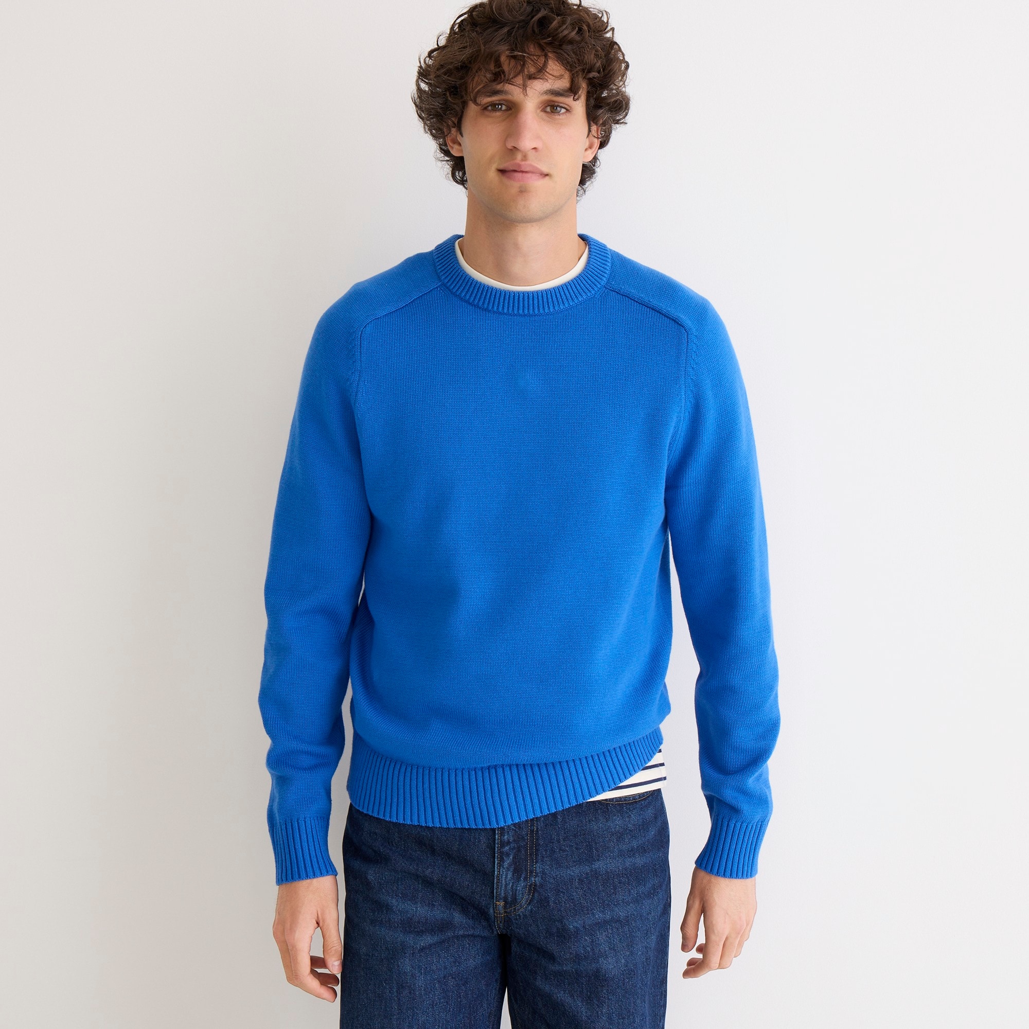 Heritage cotton crewneck sweater