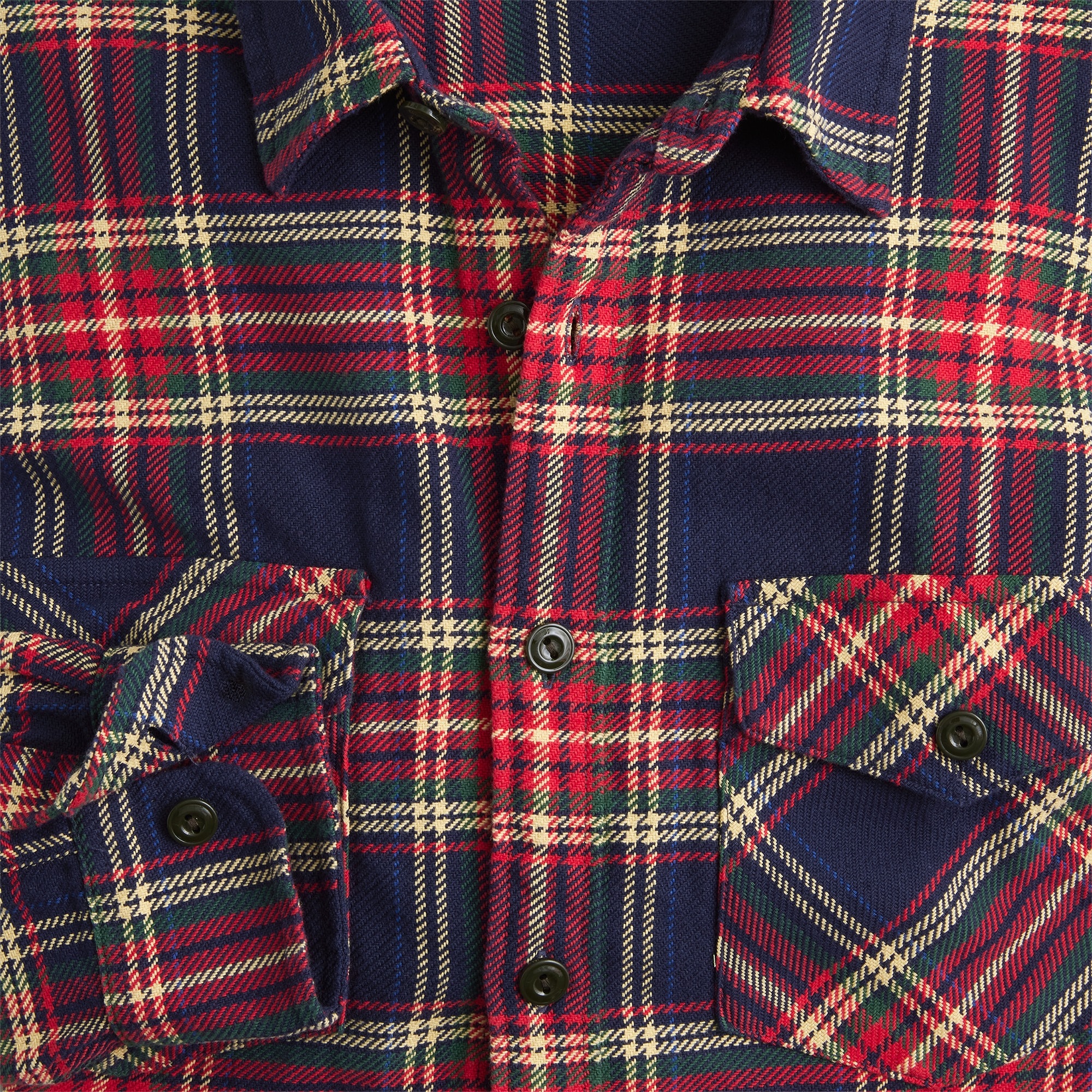 Wallace & Barnes cotton twill workshirt