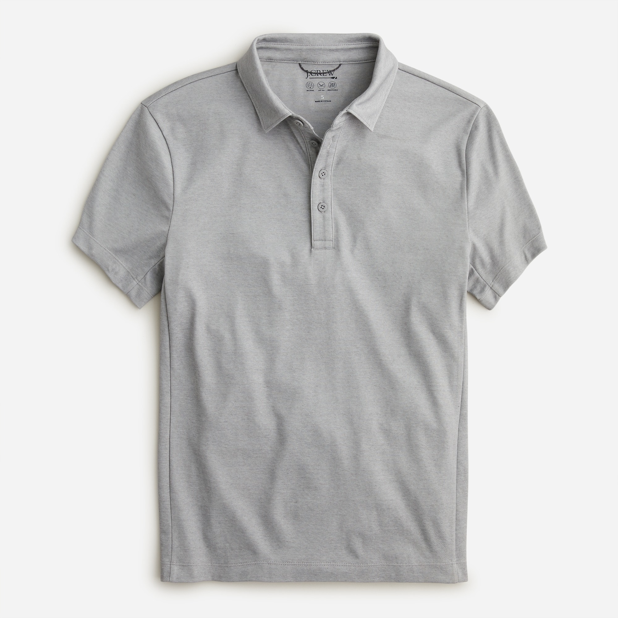 Performance polo shirt with COOLMAX®
