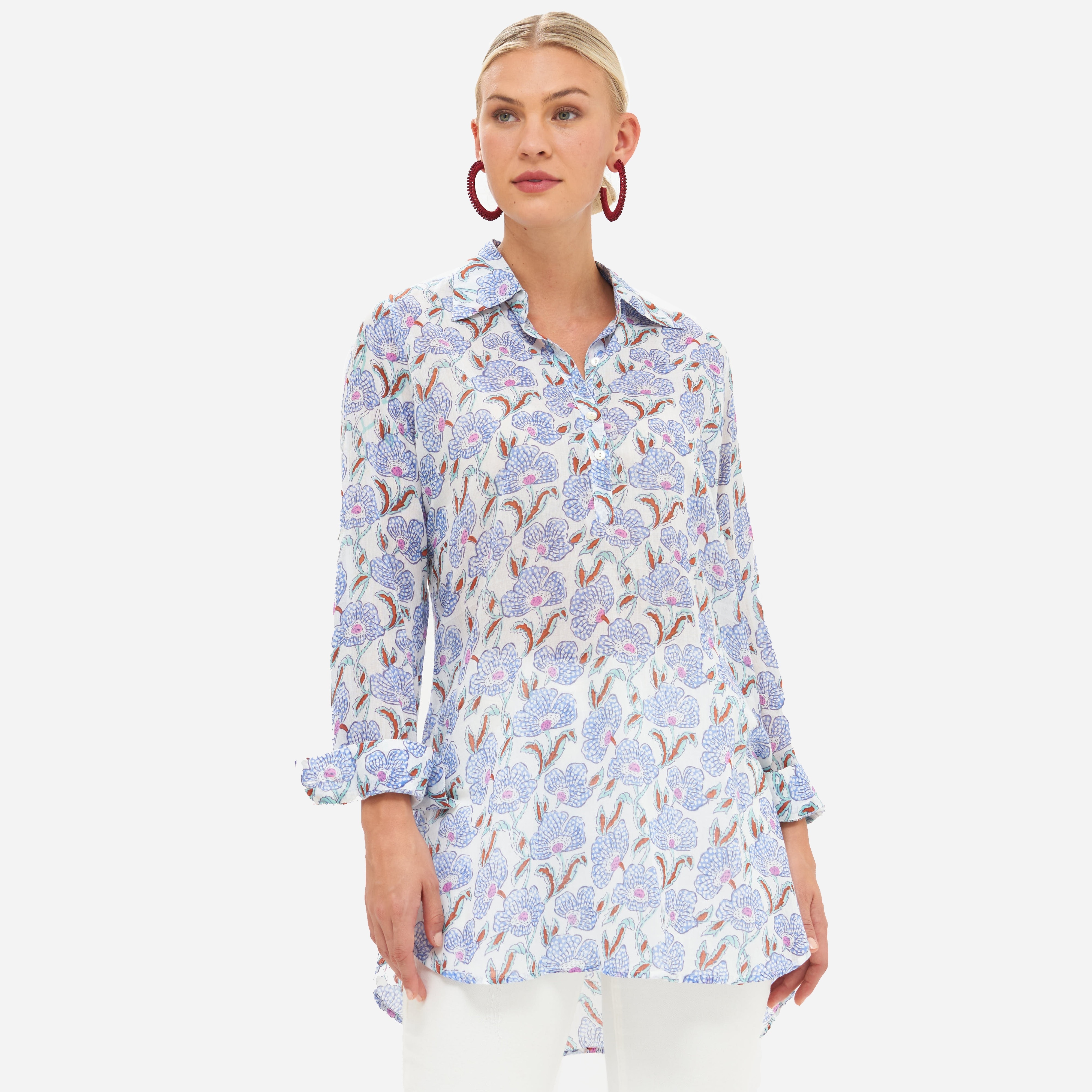 OLIPHANT™ long-collar blouse