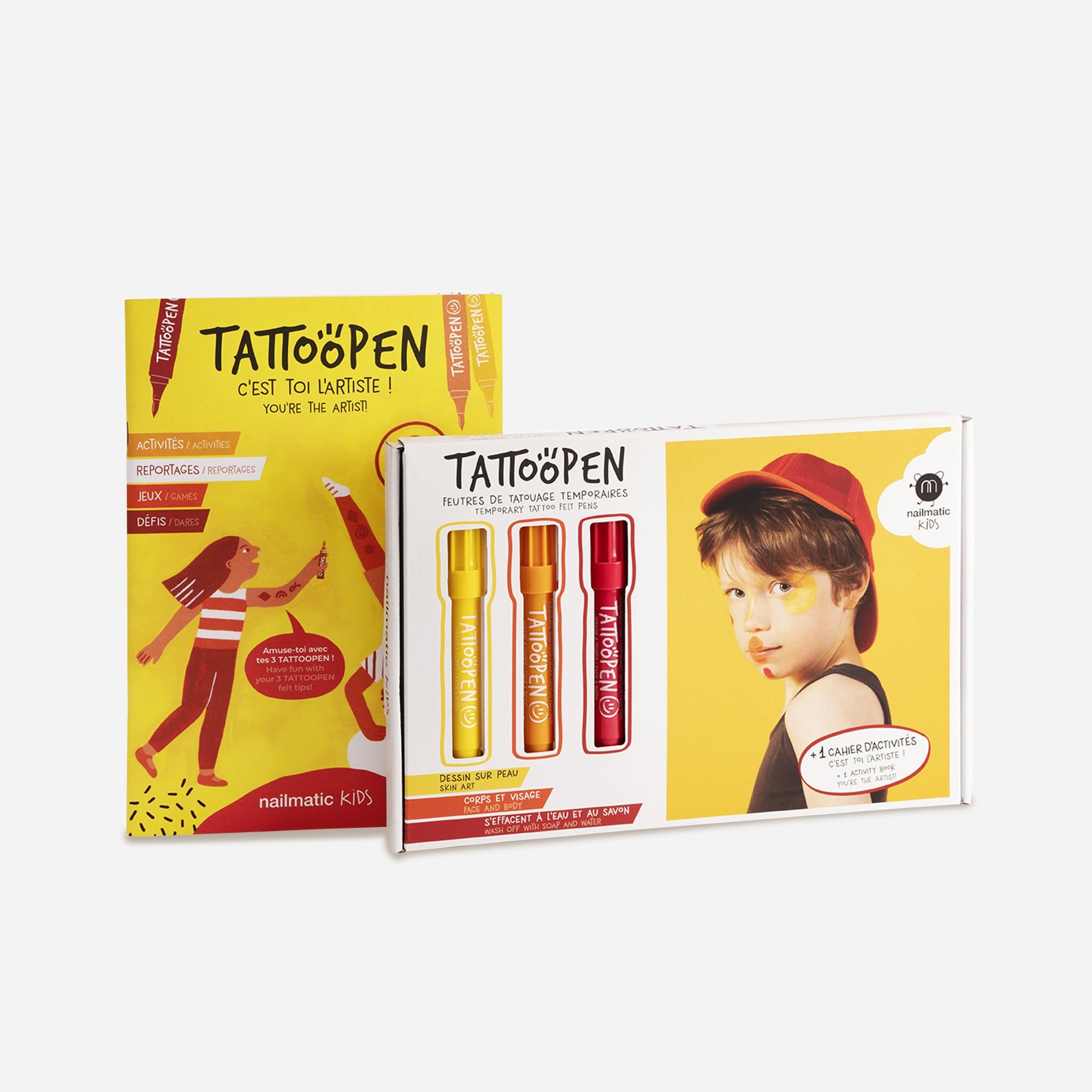 nailmatic kids' TATTOOPEN art set