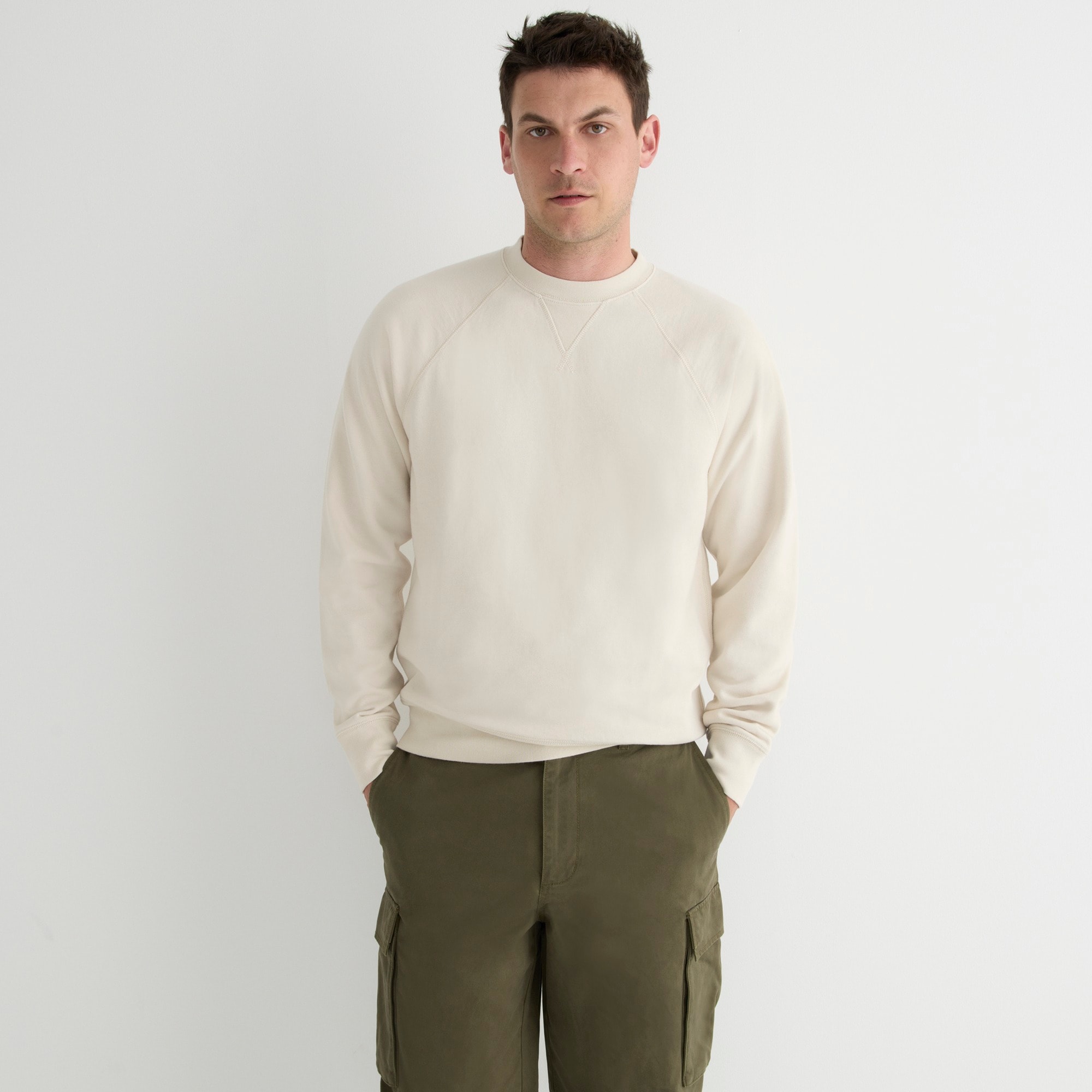 Lightweight french terry sweatshirt