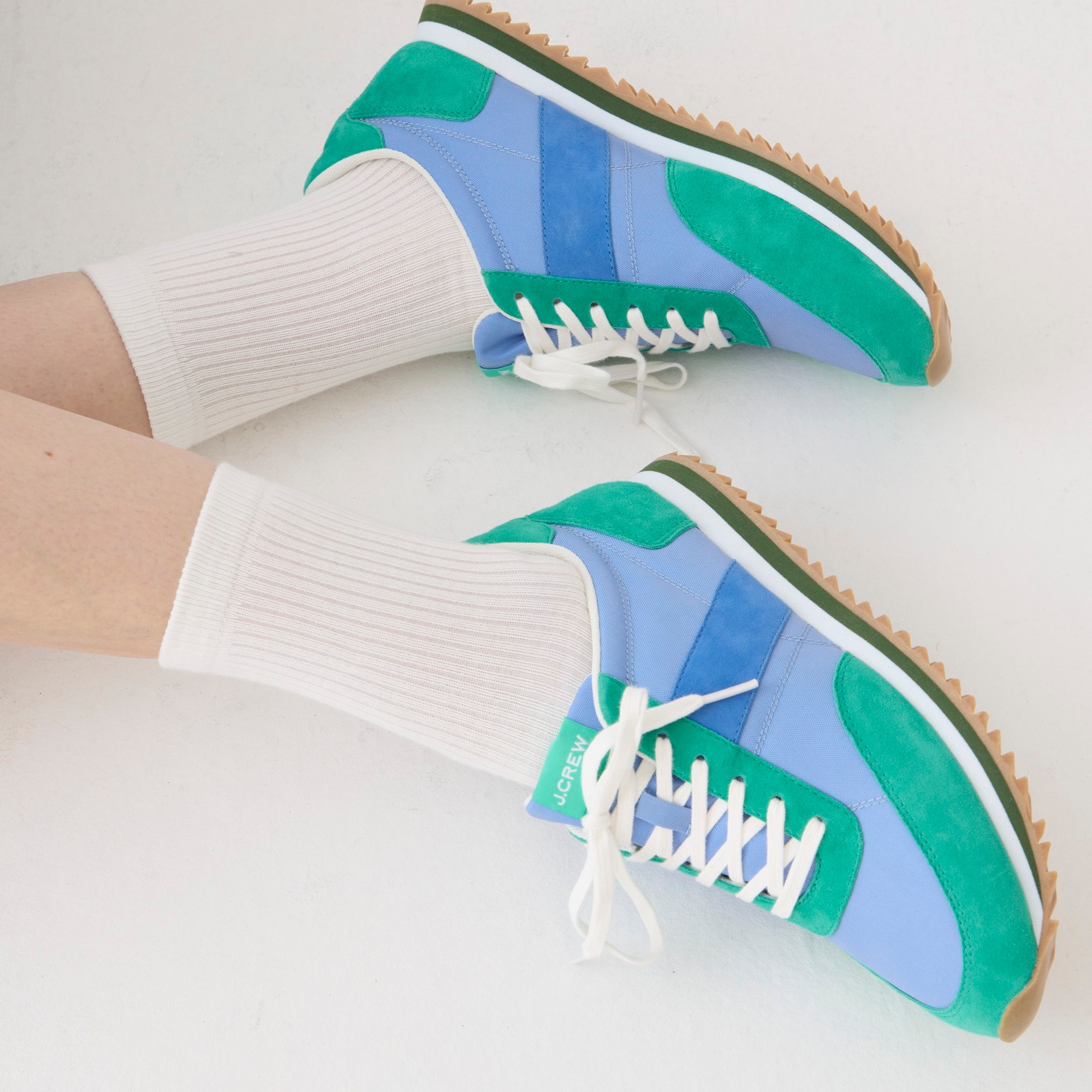 J.Crew trainers in colorblock
