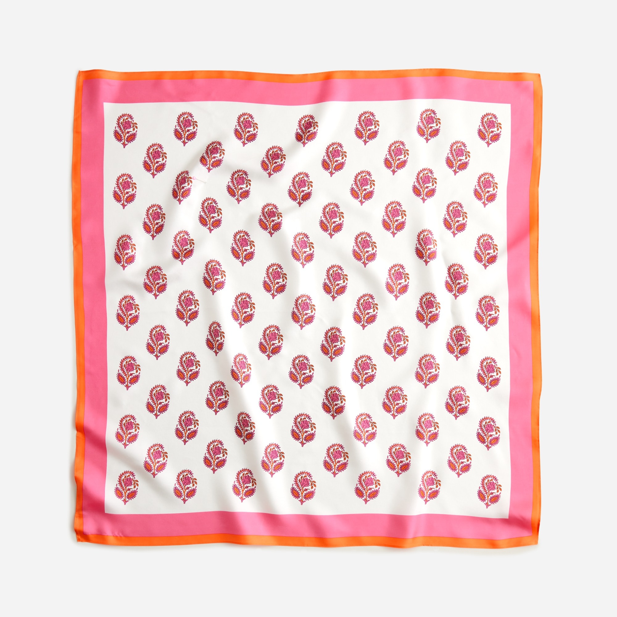 Oversized silk bandana