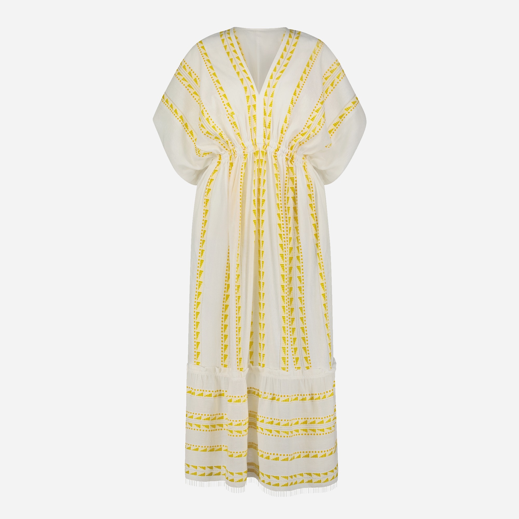 lemlem Abeba plunge-neck dress