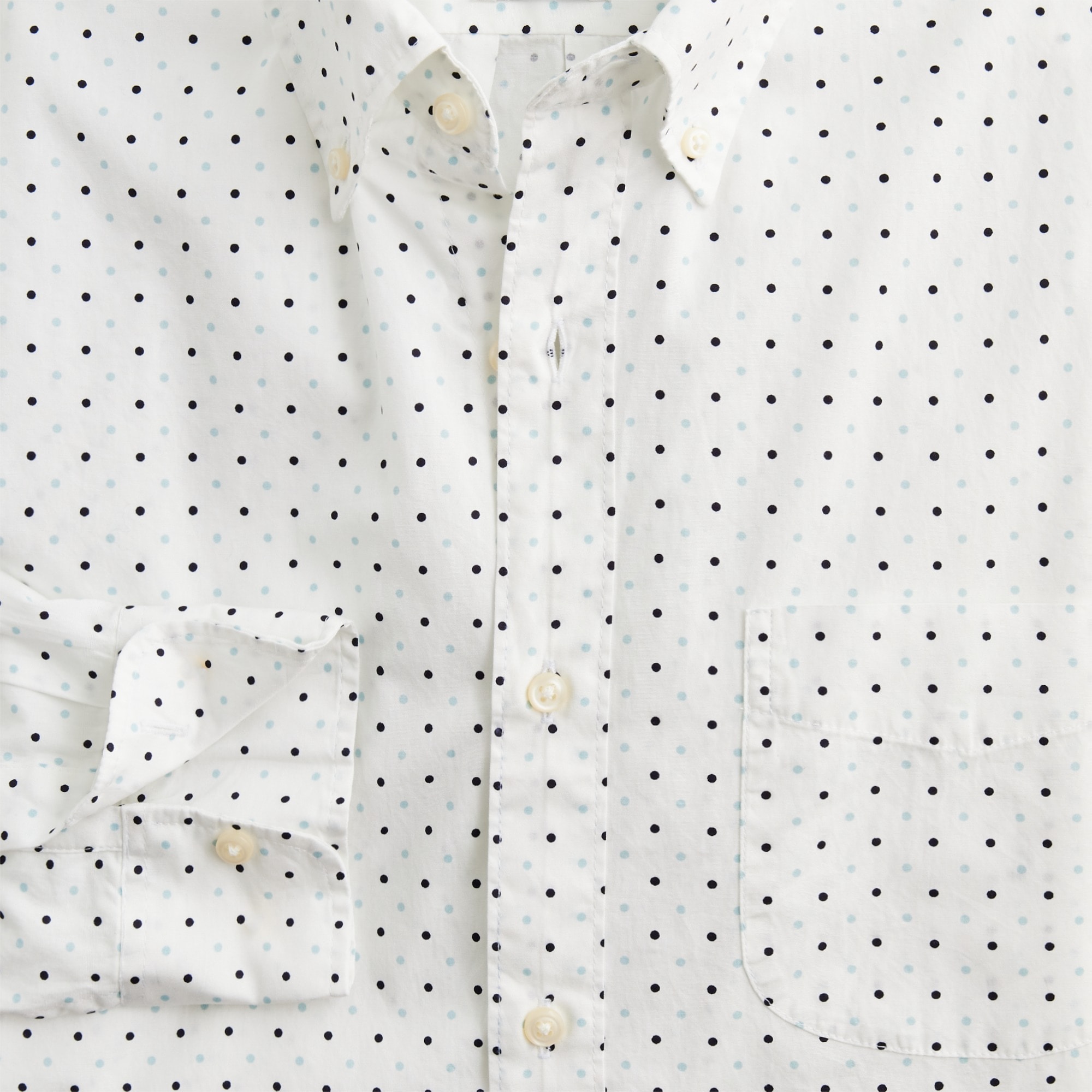Secret Wash cotton poplin shirt