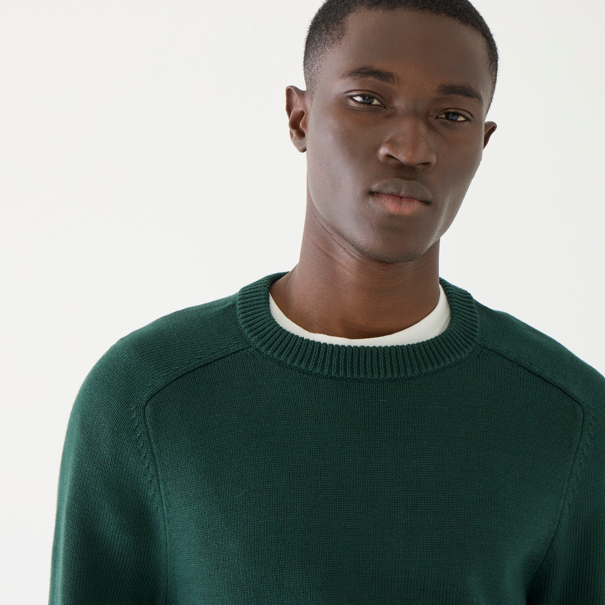 Heritage cotton crewneck sweater