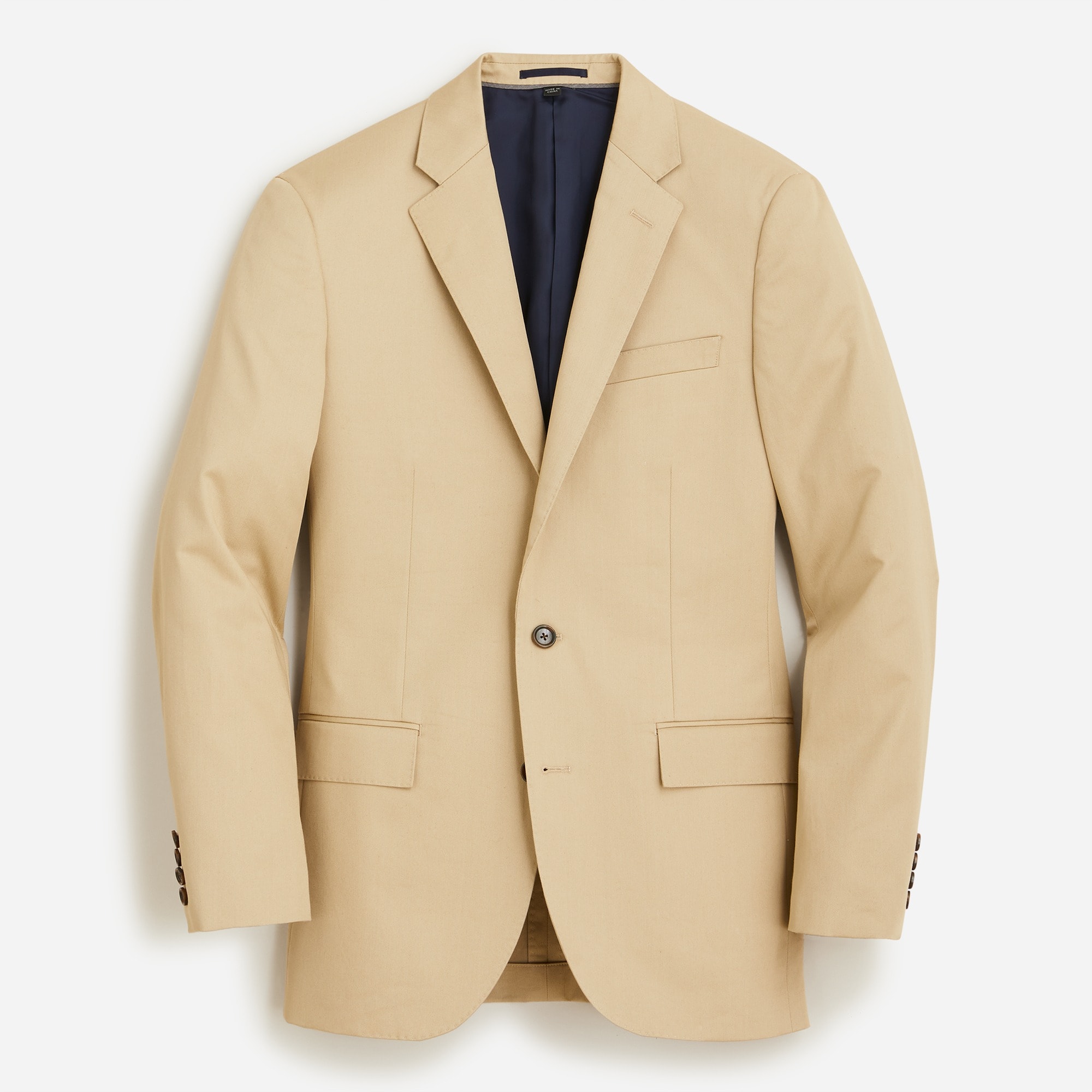 Ludlow Slim-fit suit jacket in Italian chino