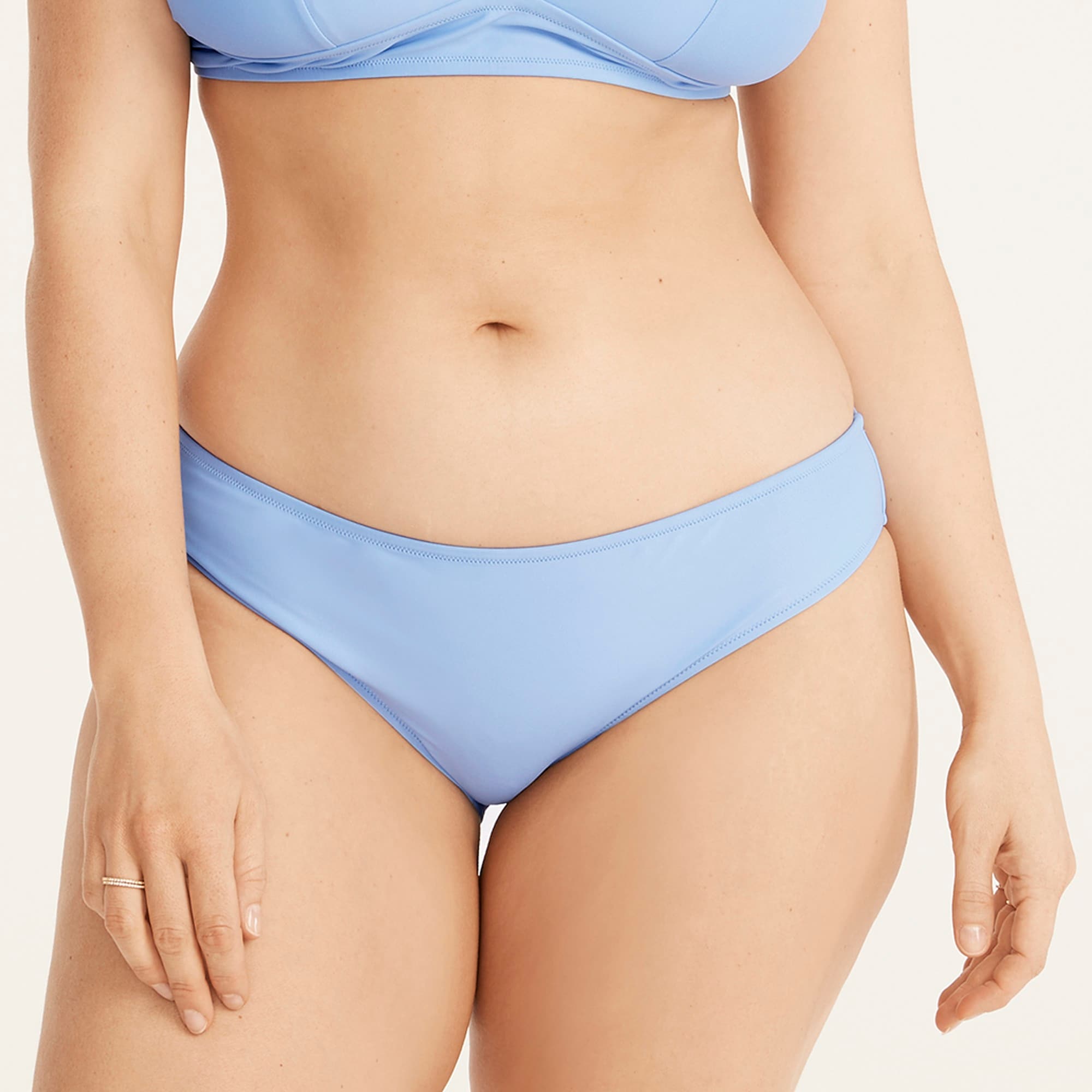 Hipster full-coverage bikini bottom