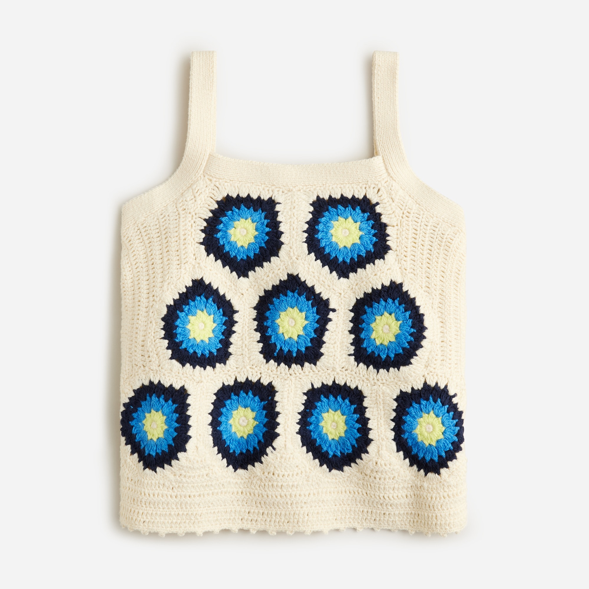 Girls' crochet tank top