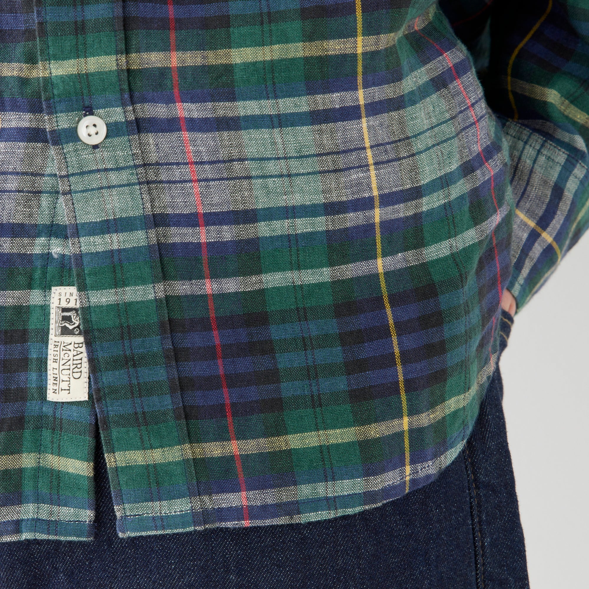 Baird McNutt Irish linen shirt