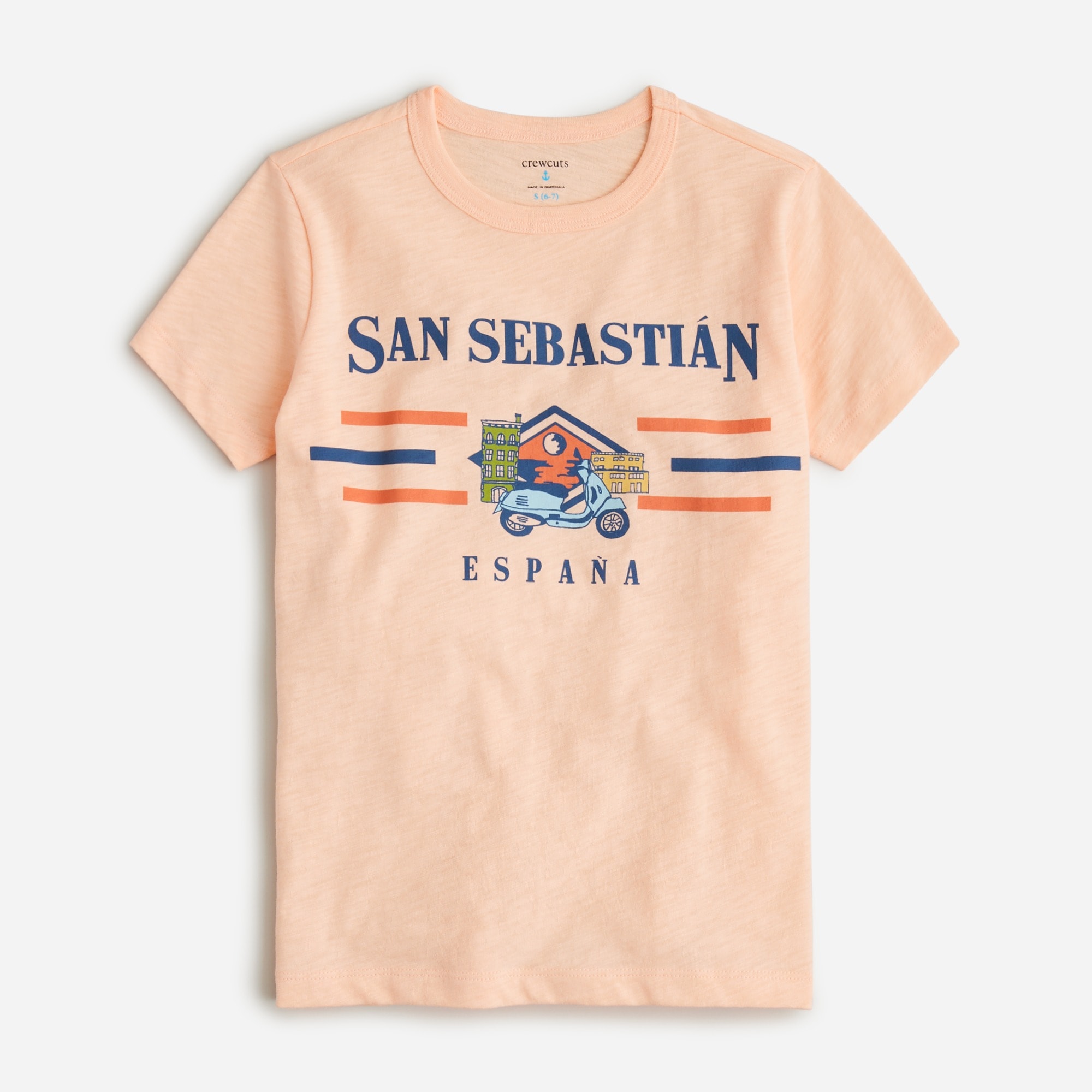 Kids' short-sleeve San Sebastián graphic T-shirt