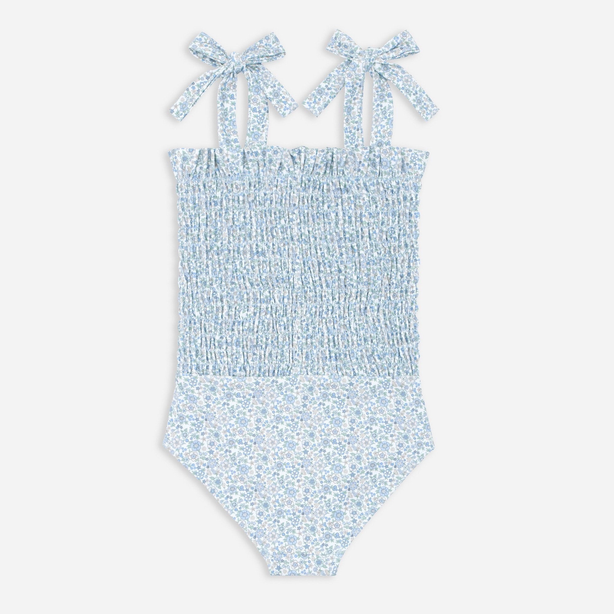 Girls' minnow™ smocked one-piece