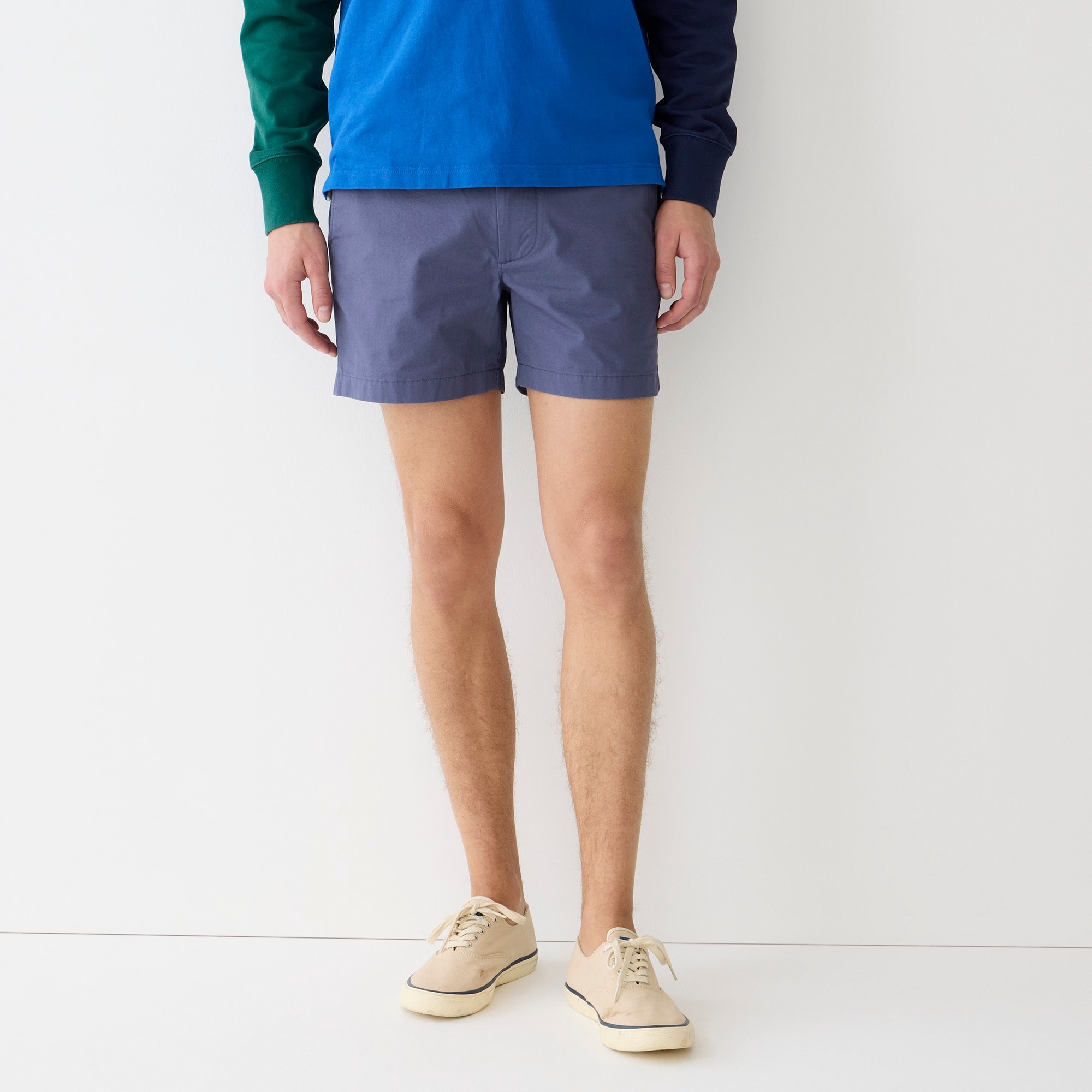 5" stretch chino short