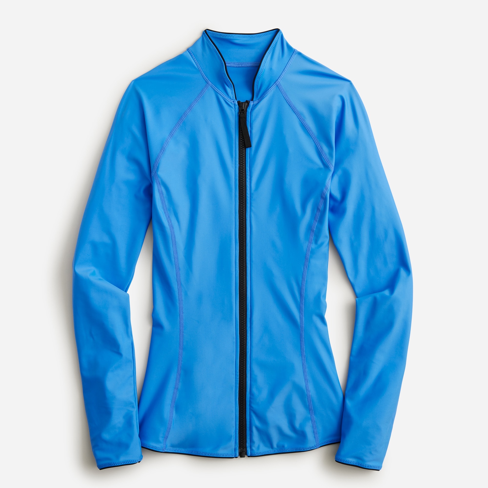 Long-sleeve full-zip rash guard