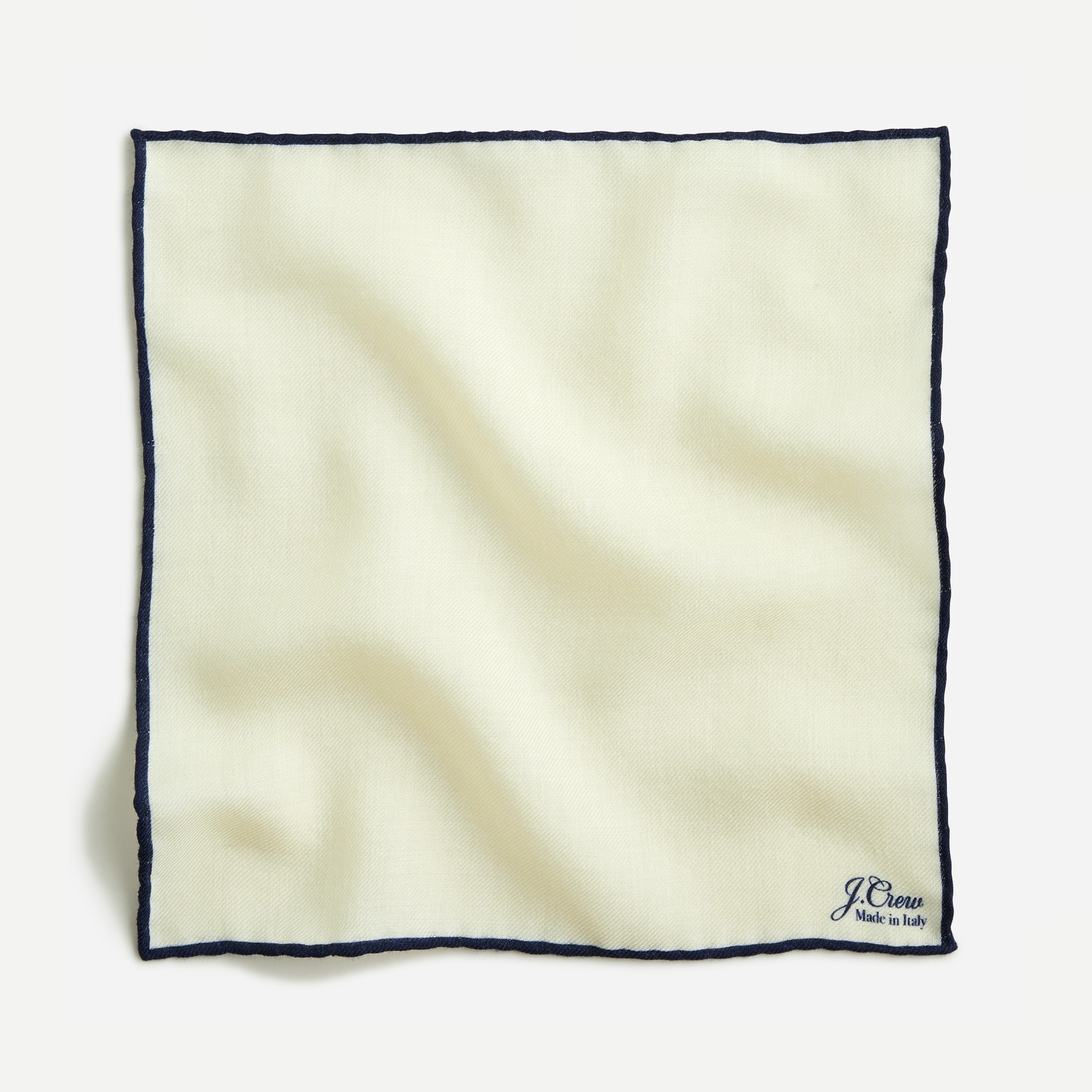 Italian wool pocket square