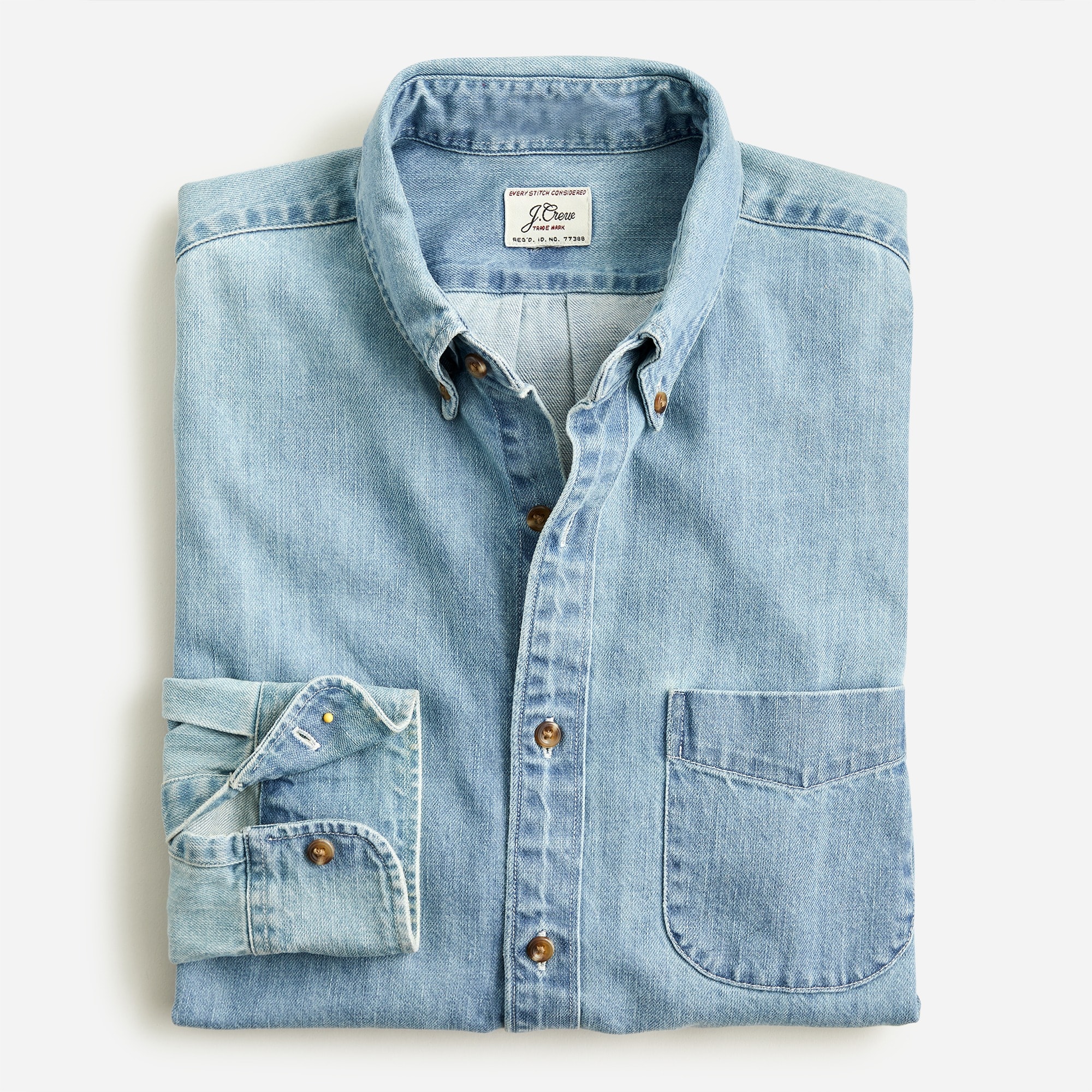 Midweight denim workshirt