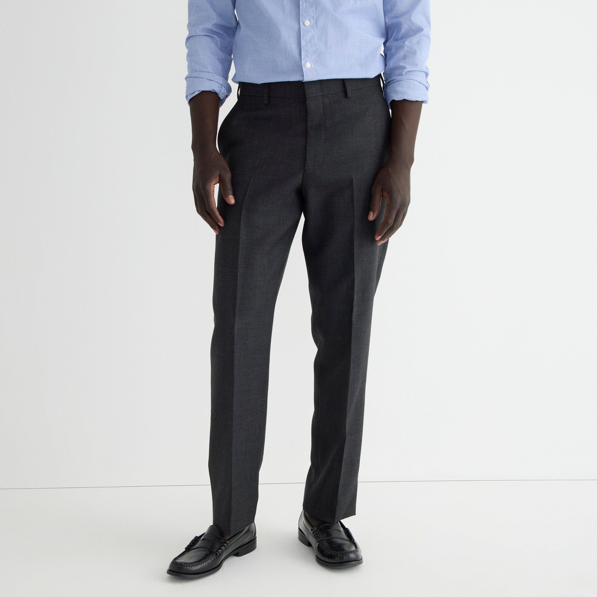 Crosby Classic-fit suit pant in English wool