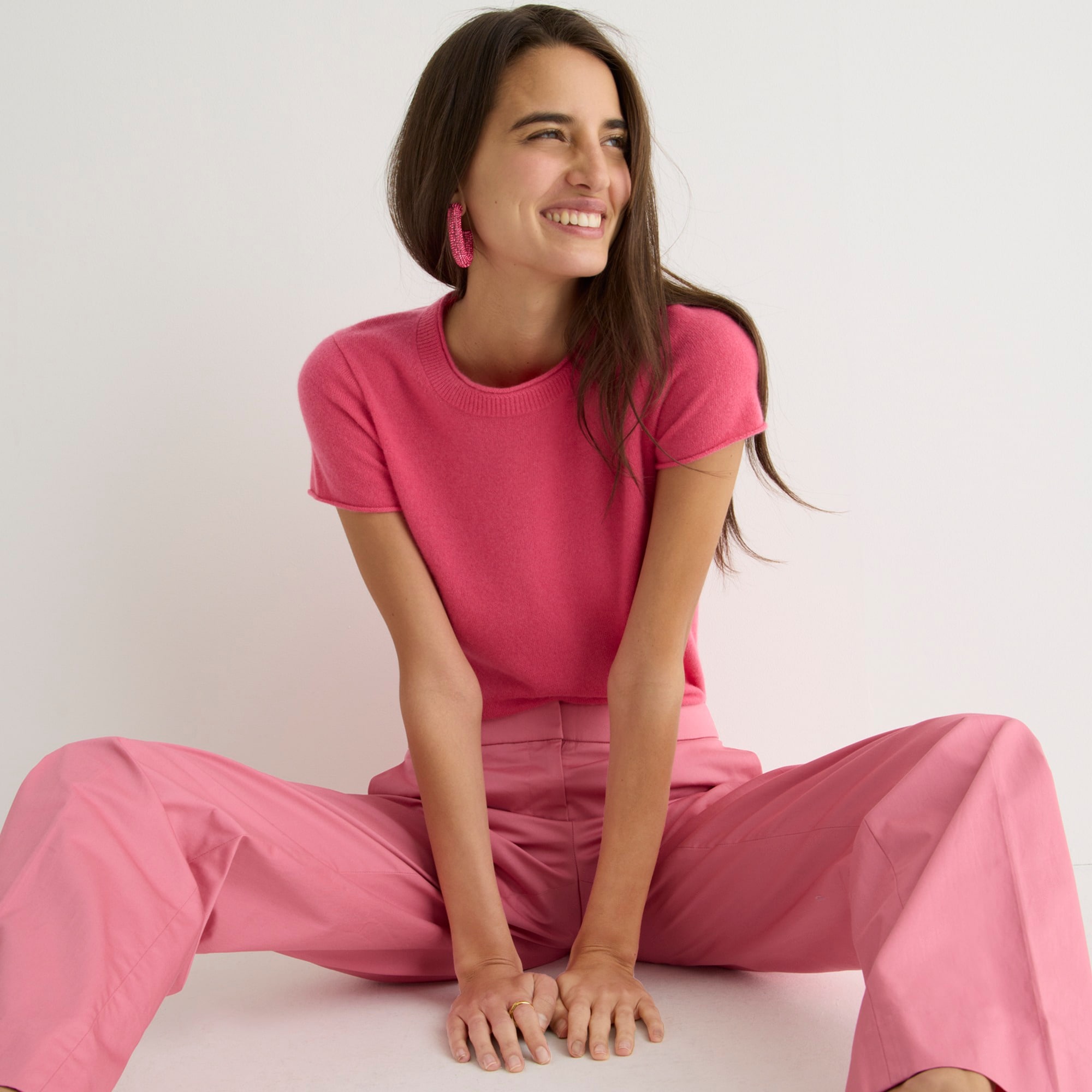 Relaxed cashmere T-shirt