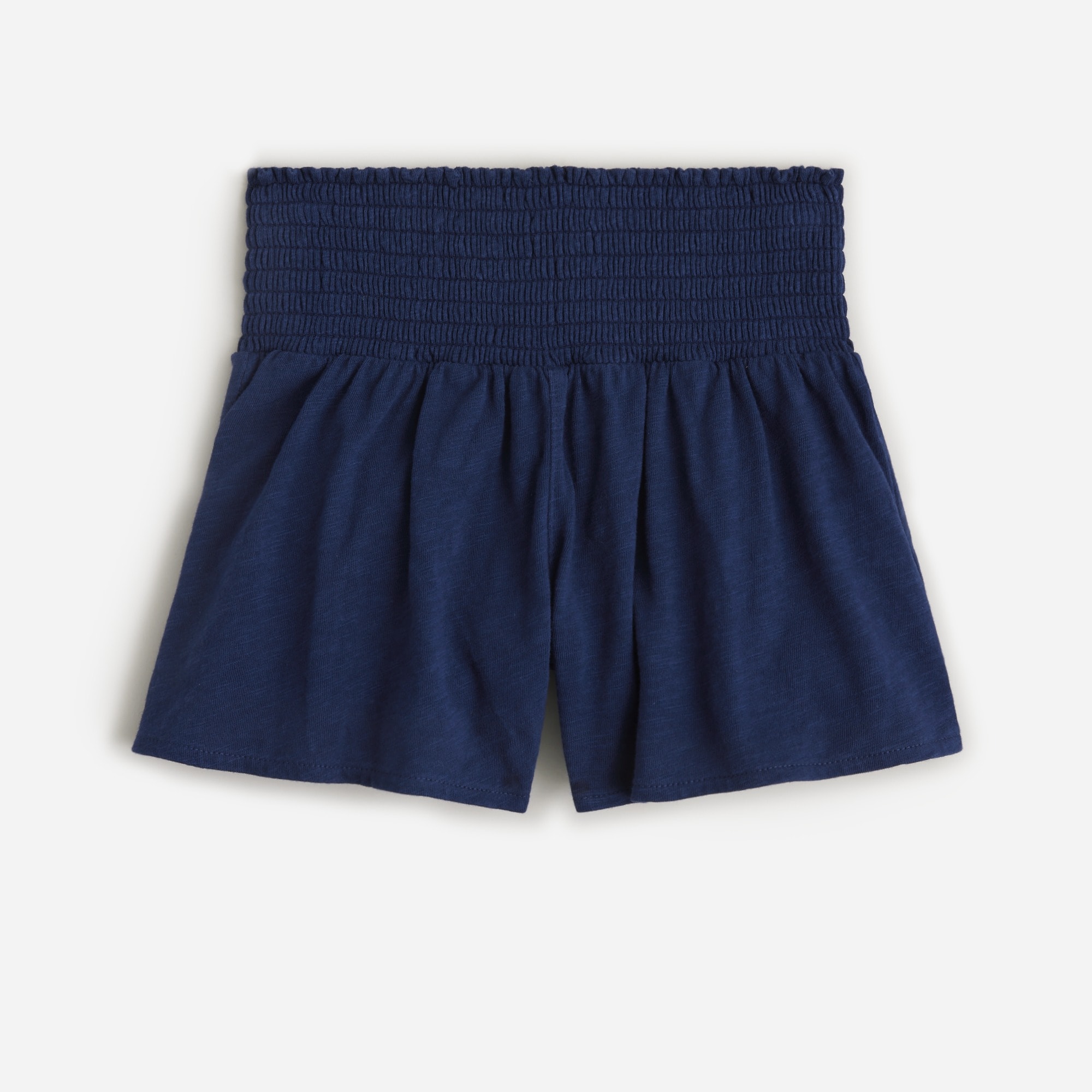 Girls' smocked-waist short