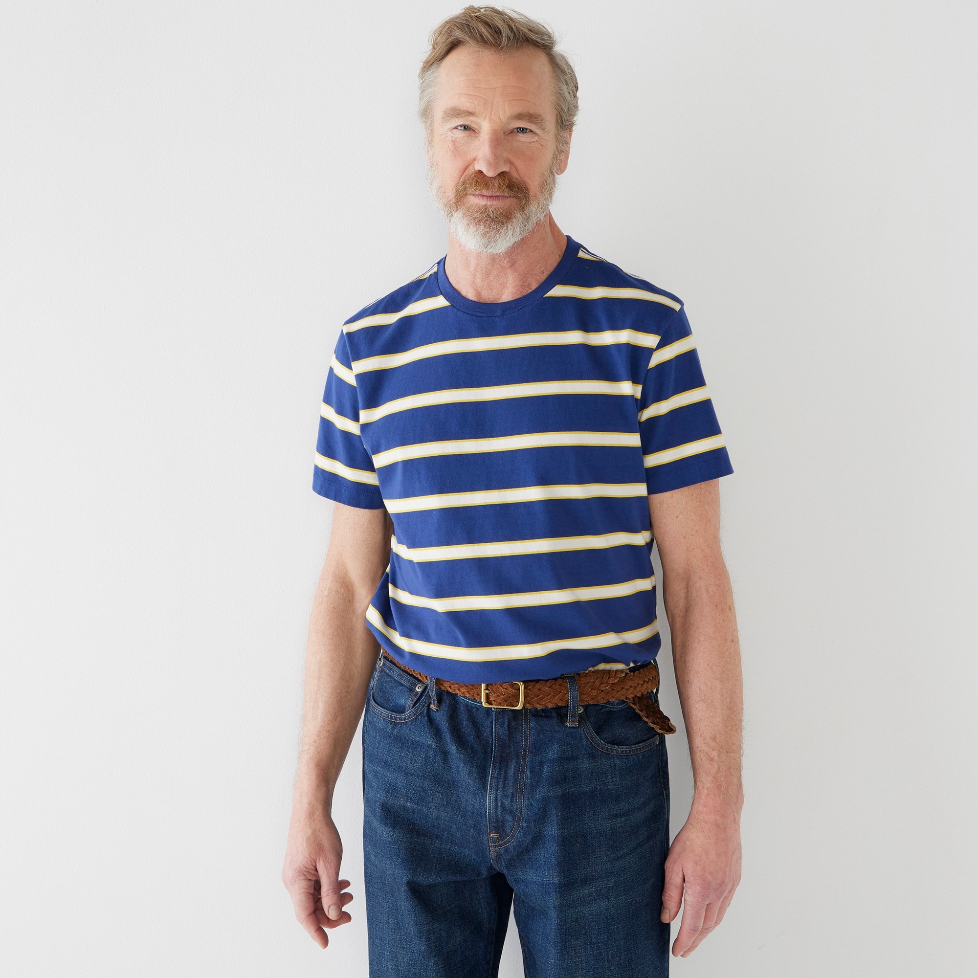Cotton T-shirt in stripe