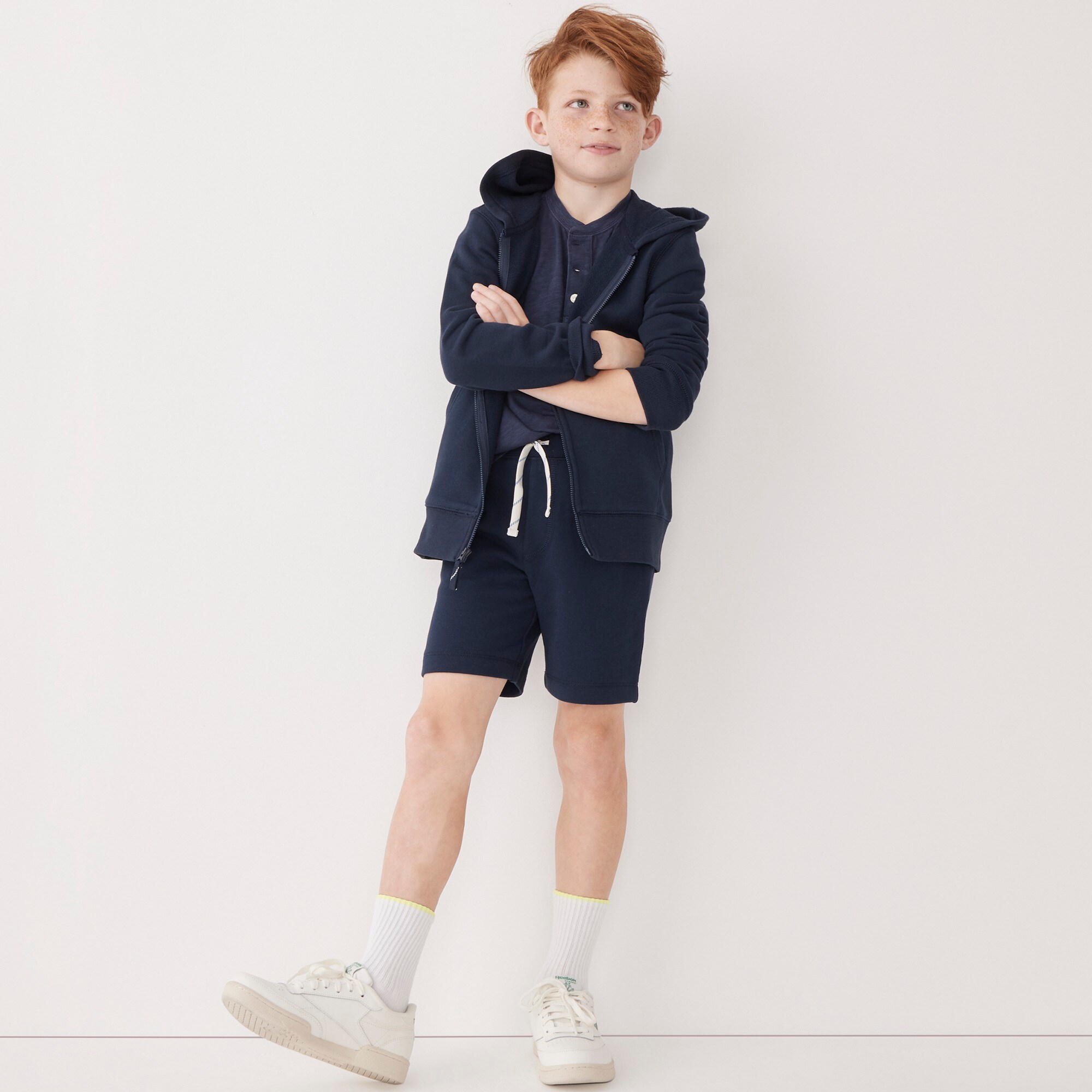 Kids' classic sweatshort in terry