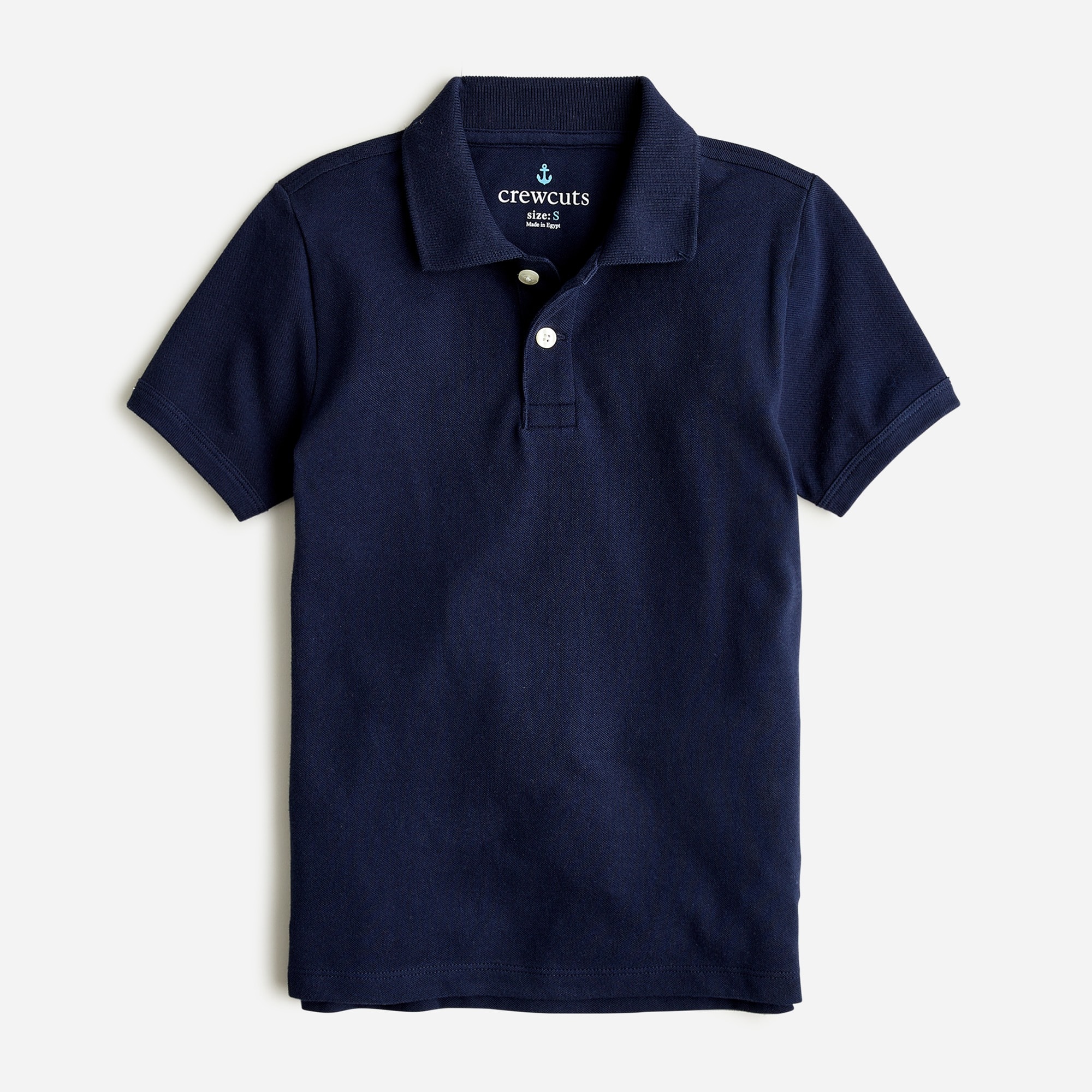Kids' short-sleeve piqué polo shirt