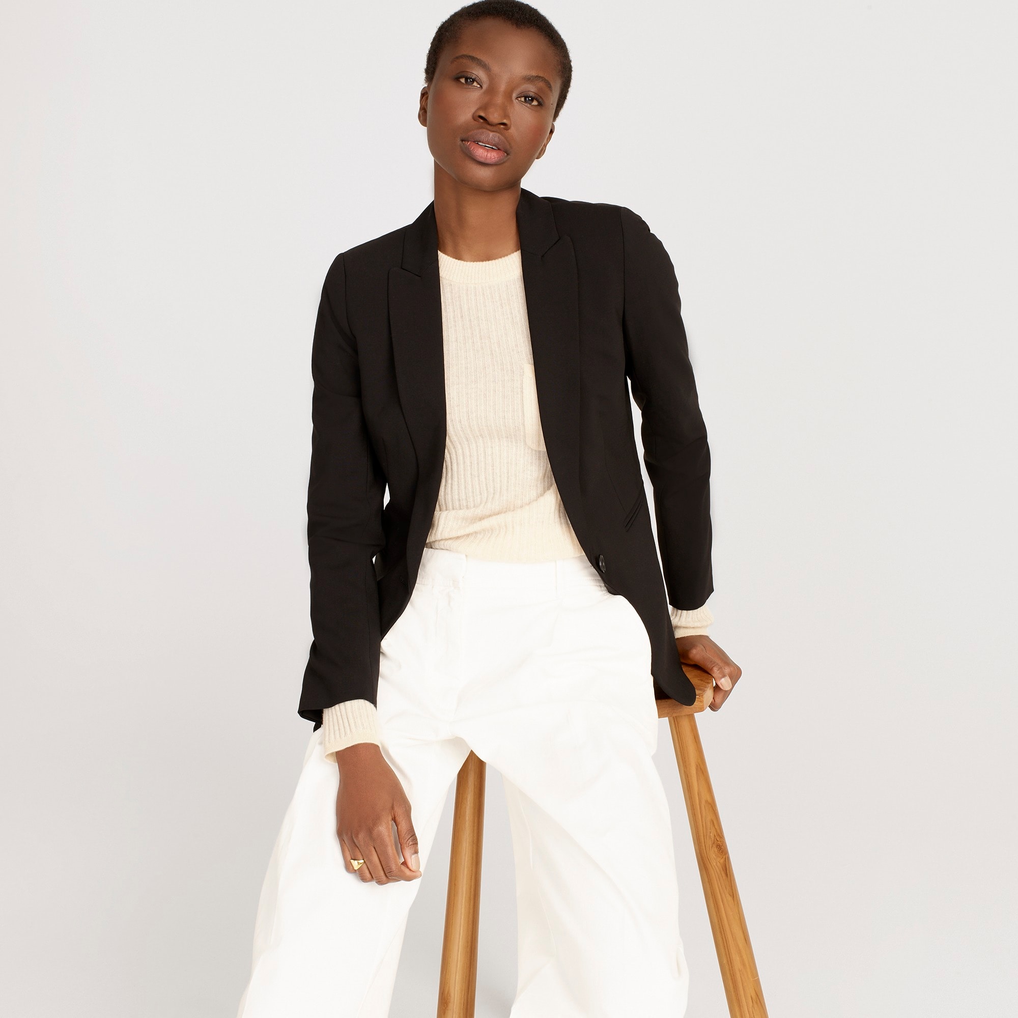 Parke blazer in Italian stretch wool