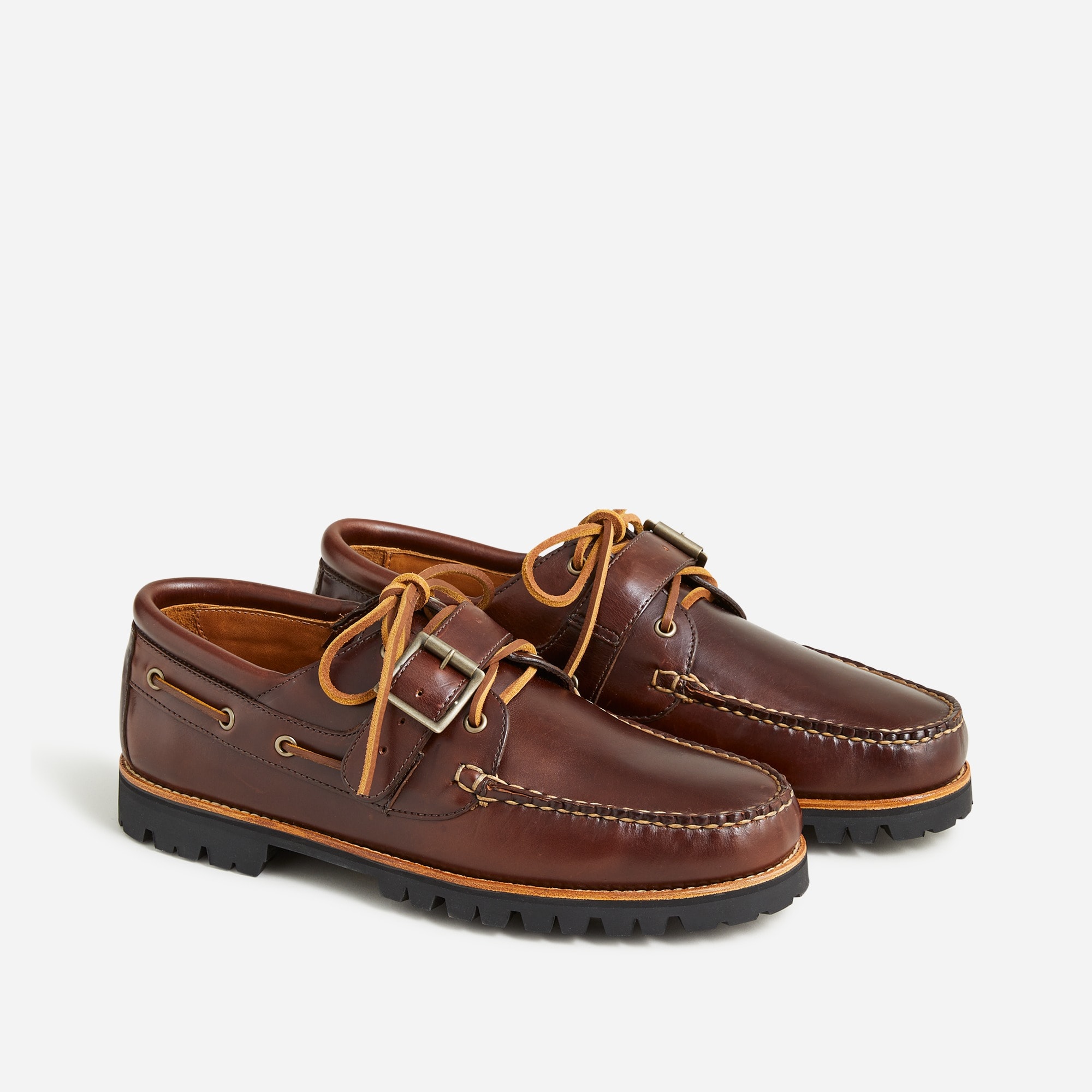 Hampshire hand-sewn buckle shoes